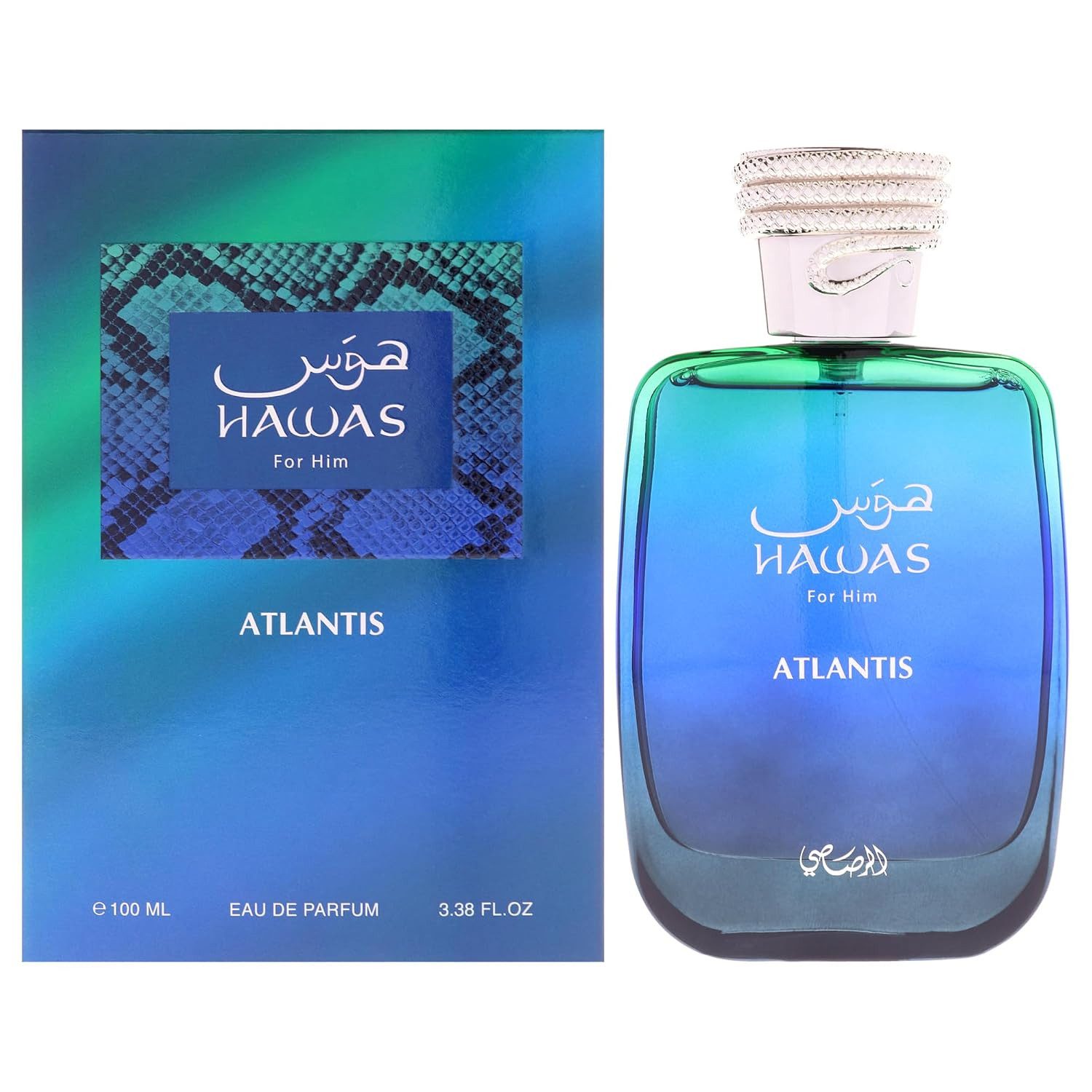 Rasasi Eau de Parfum Hawas, Glasflakon, Parfüm EDP, Herrenduft