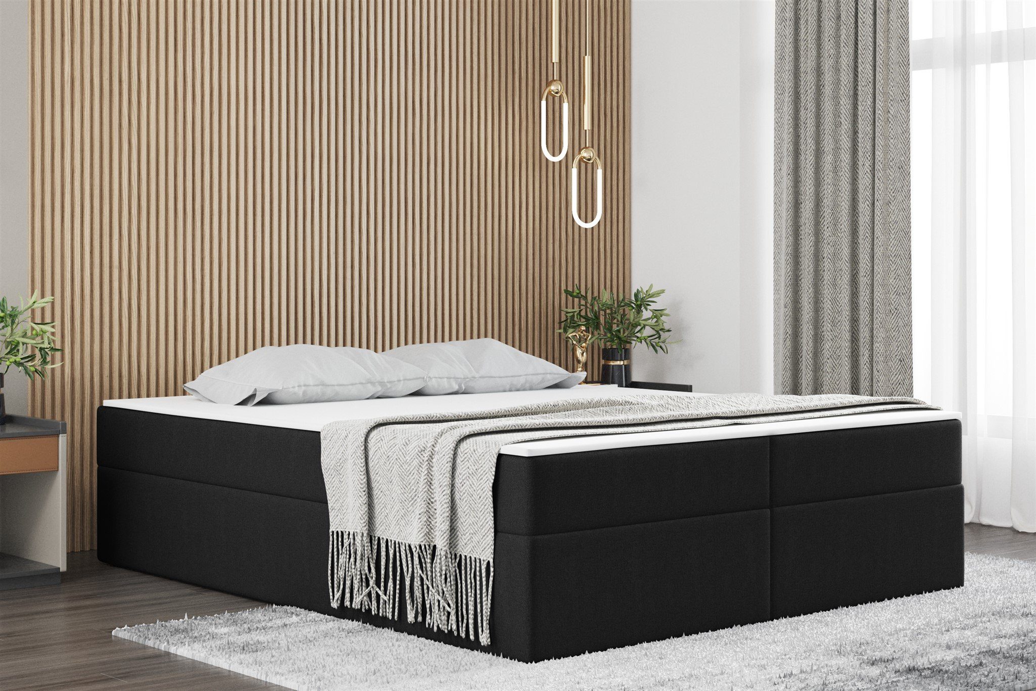 Fun Möbel Boxbett Dachschräge-Schlafzimmerbett PRIMA Überlänge günstig online kaufen