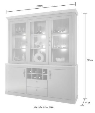 Home affaire Buffet CHAMBORD Breite ca. 183 cm