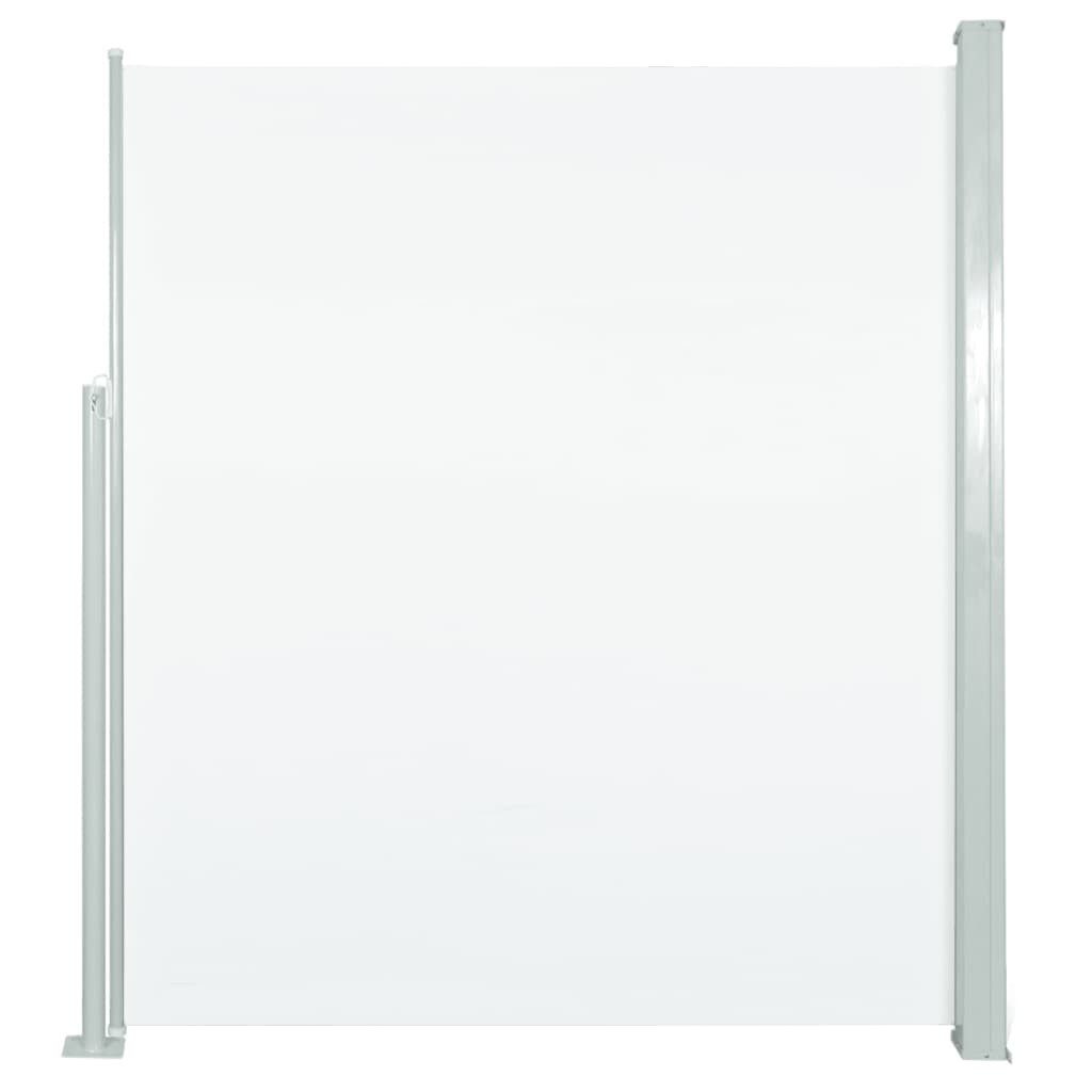 DOTMALL Seitenmarkise Seitenmarkise 160x300 cm Cremeweiß