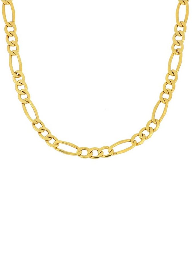 Firetti Goldkette Schmuck Geschenk Gold 375 Halsschmuck Halskette Goldkette  Figarokette, zu Hoodie, Kleid, Shirt, Jeans, Sneaker! Anlass Geburtstag  Weihnachten