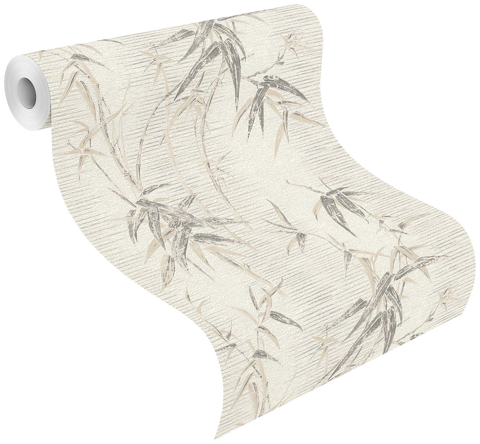 Rasch Vliestapete Tapetenwechsel II, floral, (1 St), mit Bambusblättern