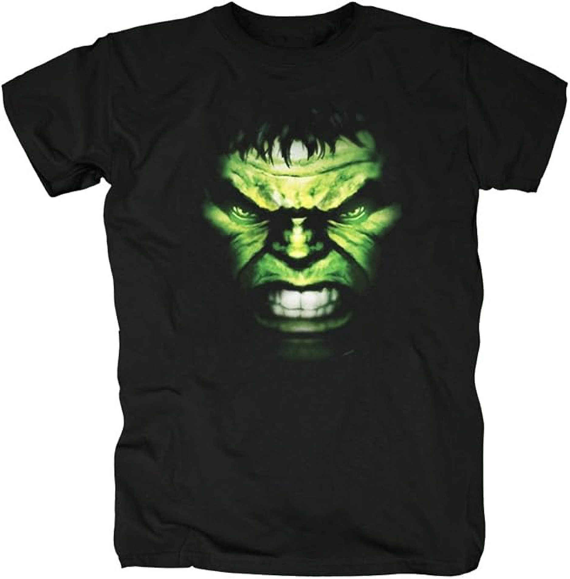 LOGOSHIRT Print-Shirt Marvel Comics Hulk Face T-Shirt 100% authentisches, offiziell lizenziertes T-Shirt