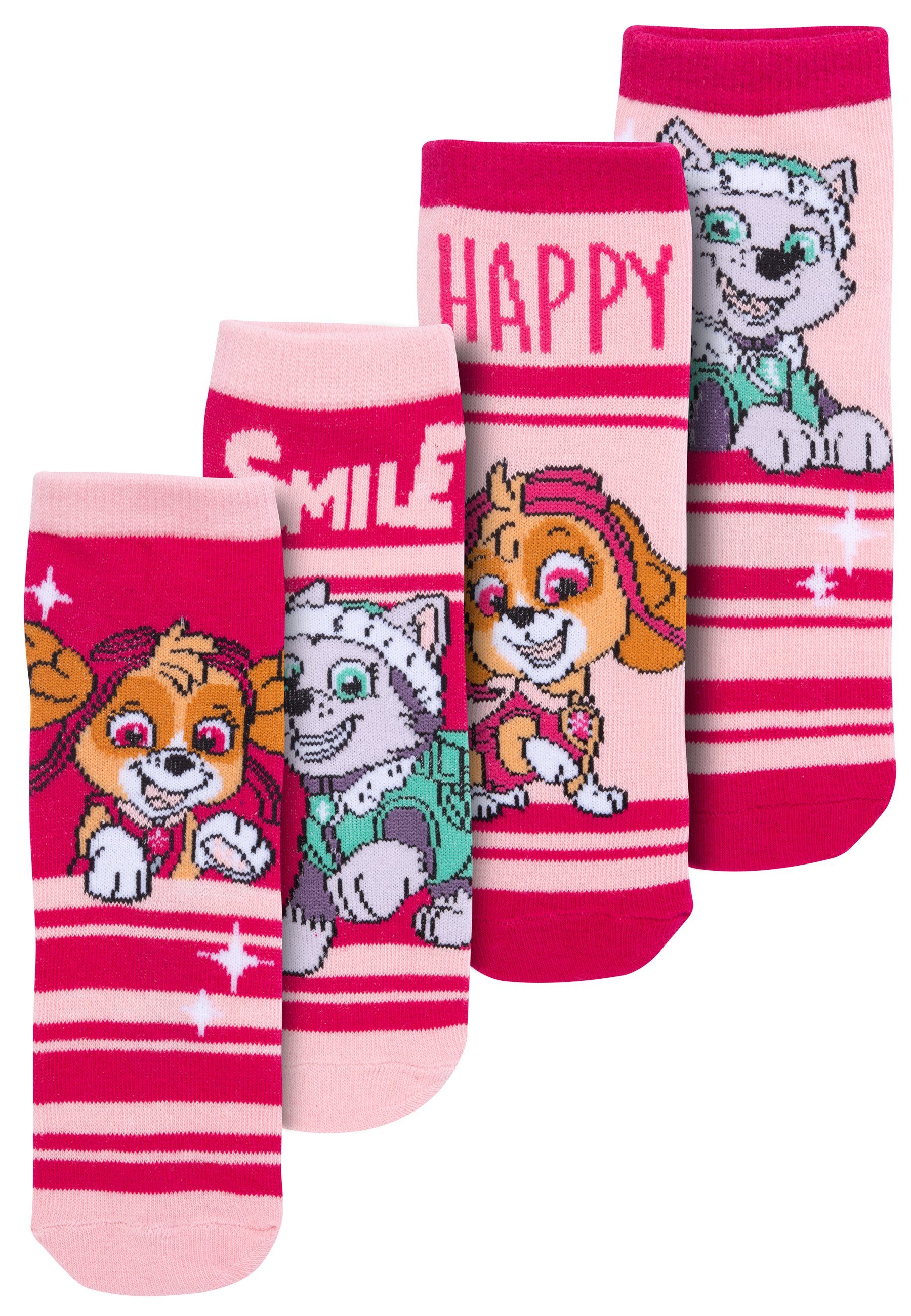 United Labels® Socken 4er Pack Paw Patrol Sneakersocken