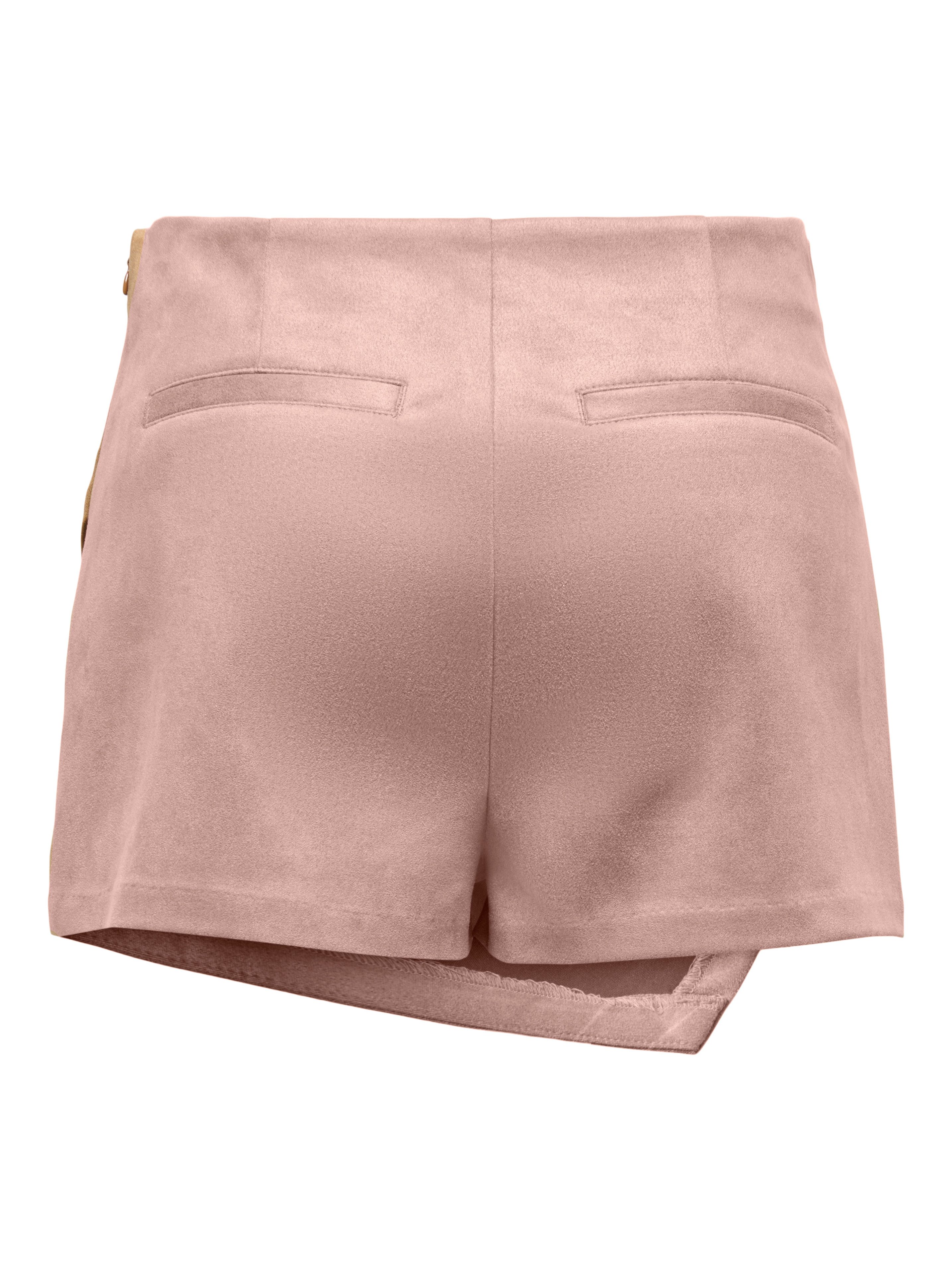 ONLY Hosenrock ONLMIST-STINA LIFE MW FAUX SUE SKORT PNT aus weichem Wildlederimitat