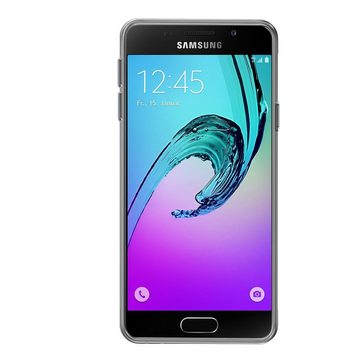 CoolGadget Handyhülle Transparent Ultra Slim Case für Samsung Galaxy A3 2016 5,2 Zoll, Silikon Hülle Dünne Schutzhülle für Samsung A3 2016 Hülle