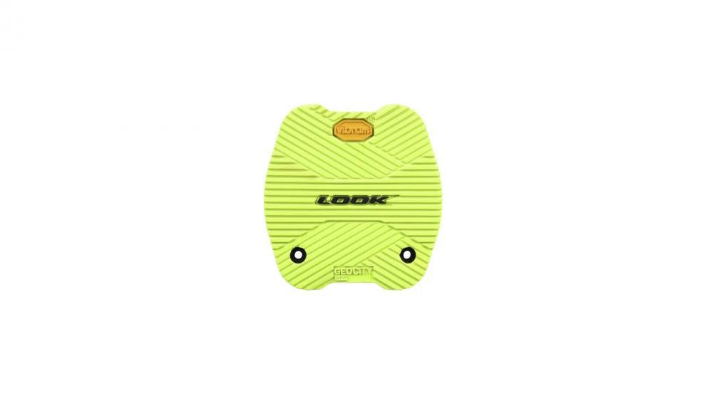 Look Fahrradpedale LOOK Active Grip City Pads 4er Pack lime, Vibram Weichgummi, kompatibe