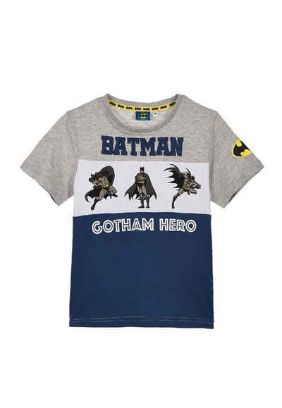 Batman T-Shirt DC Comics Jungen Kurzarm-Shirt Oberteil