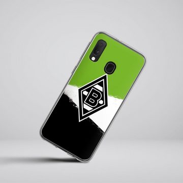 DeinDesign Handyhülle BMG Borussia Mönchengladbach Offizielles Lizenzprodukt, Samsung Galaxy A20e Silikon Hülle Bumper Case Handy Schutzhülle