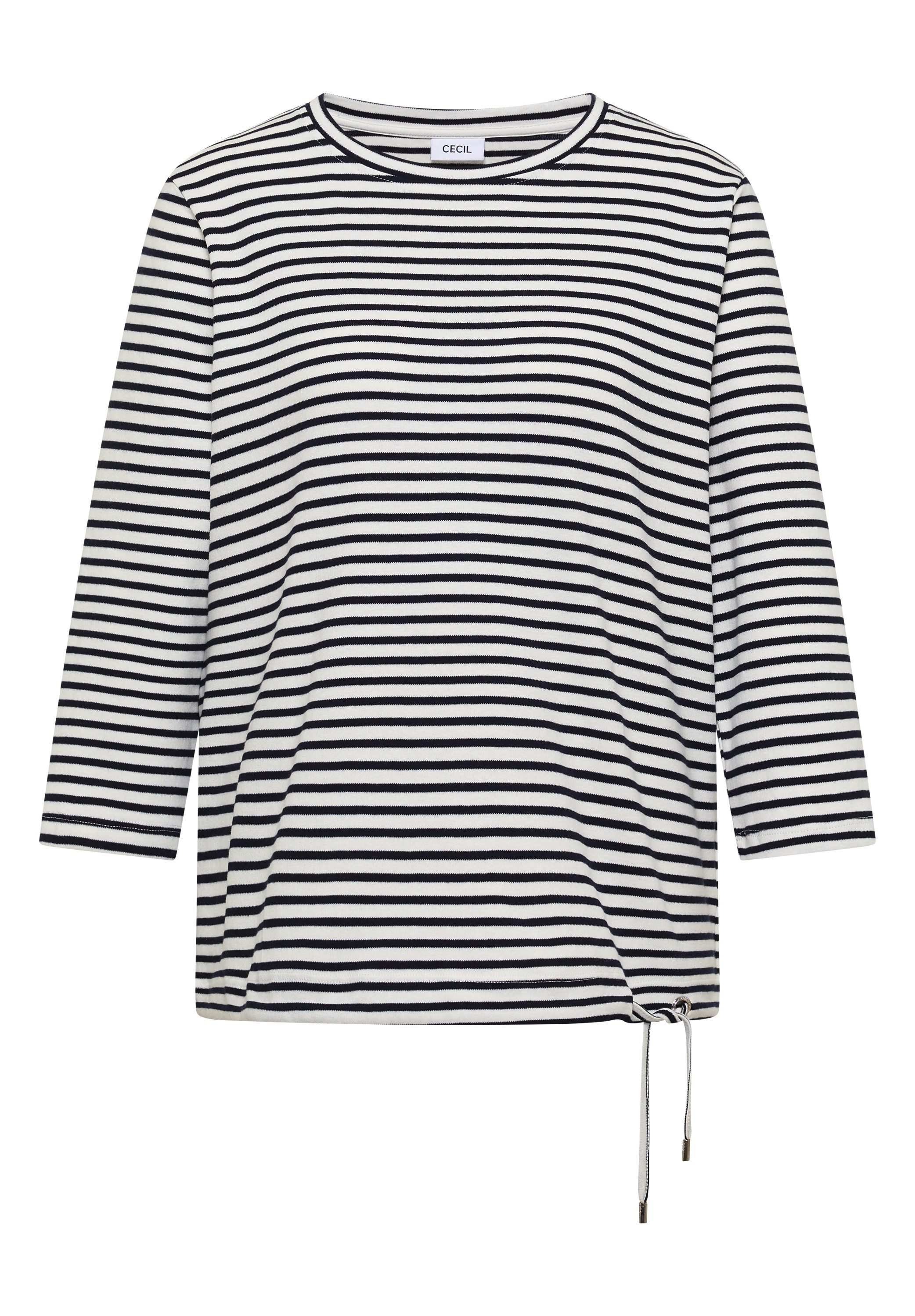 CECIL 3/4-Arm-Shirt aus reiner Baumwolle – Bild 4 von 5
