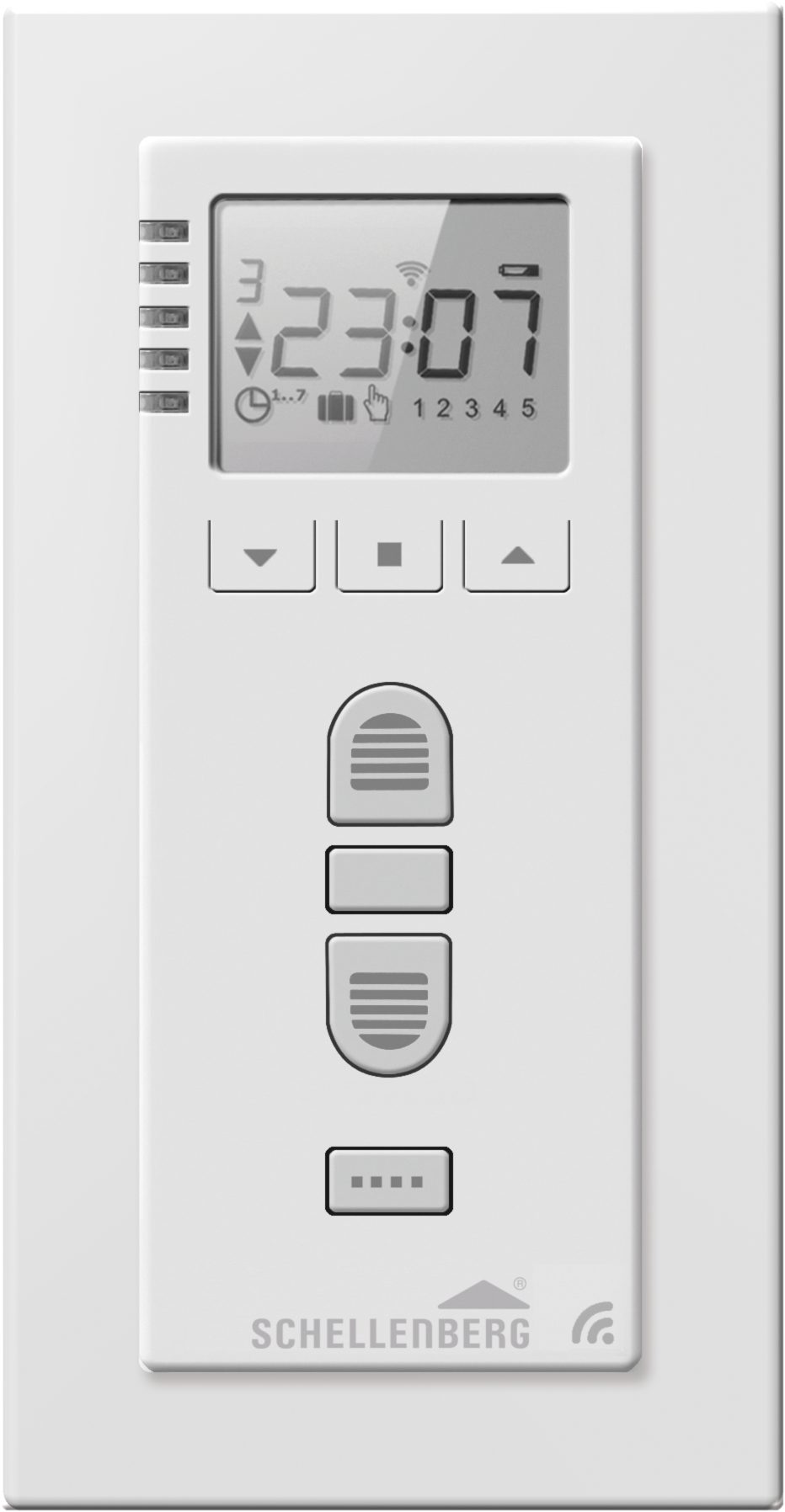 Rollladen-Funksteuerung Aufputz, Smart Home Funk-Zeitschaltuhr Premium