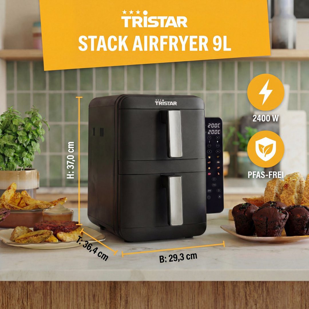 Tristar Heißluftfritteuse FR-9074, 2400 W