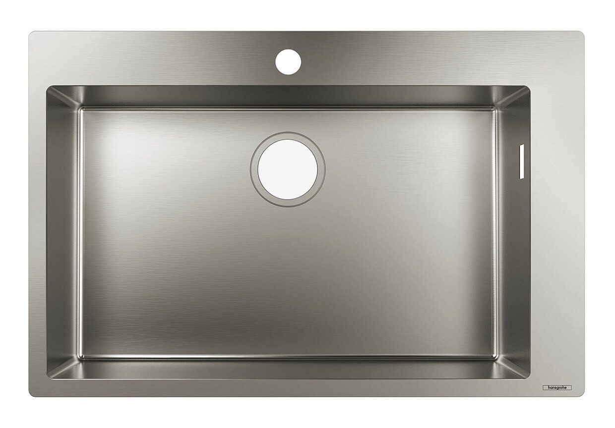 hansgrohe Küchenspüle S71, Einbauspüle S711-F660 - Edelstahl
