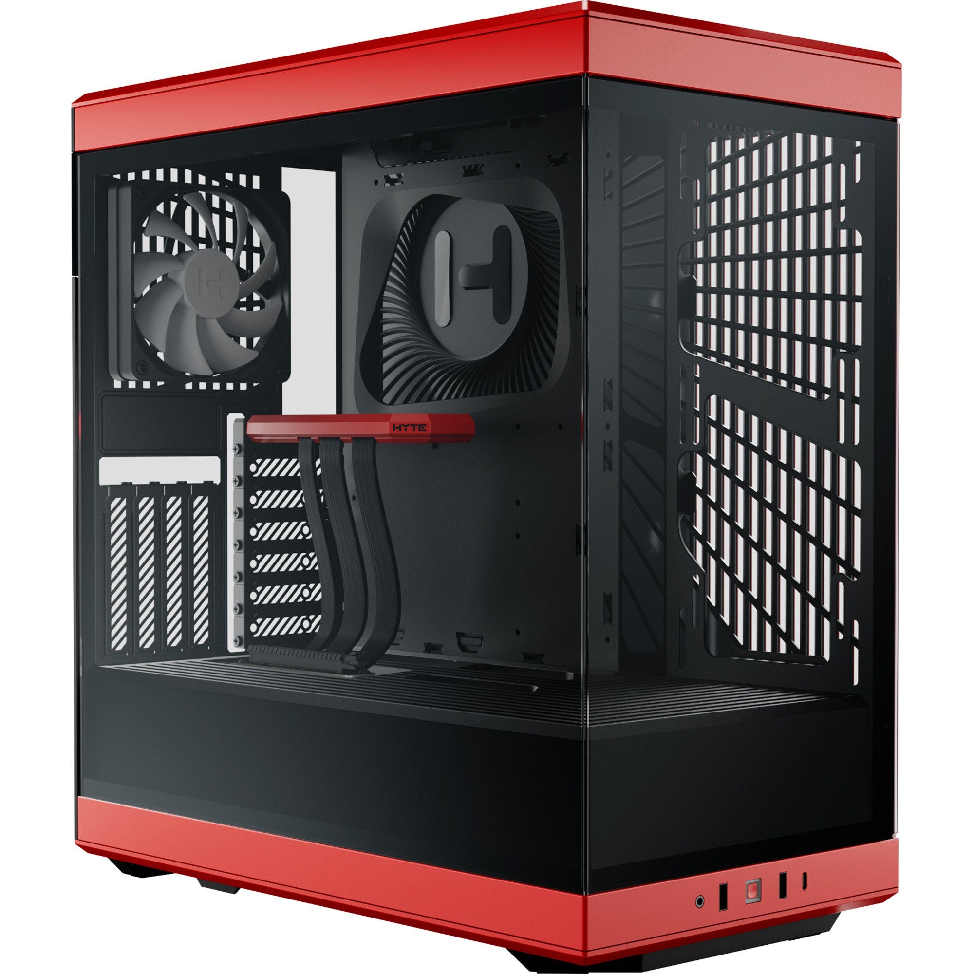 Hyte PC-Gehäuse HYTE Y40, Tower-Gehäuse, (Tempered Glass)