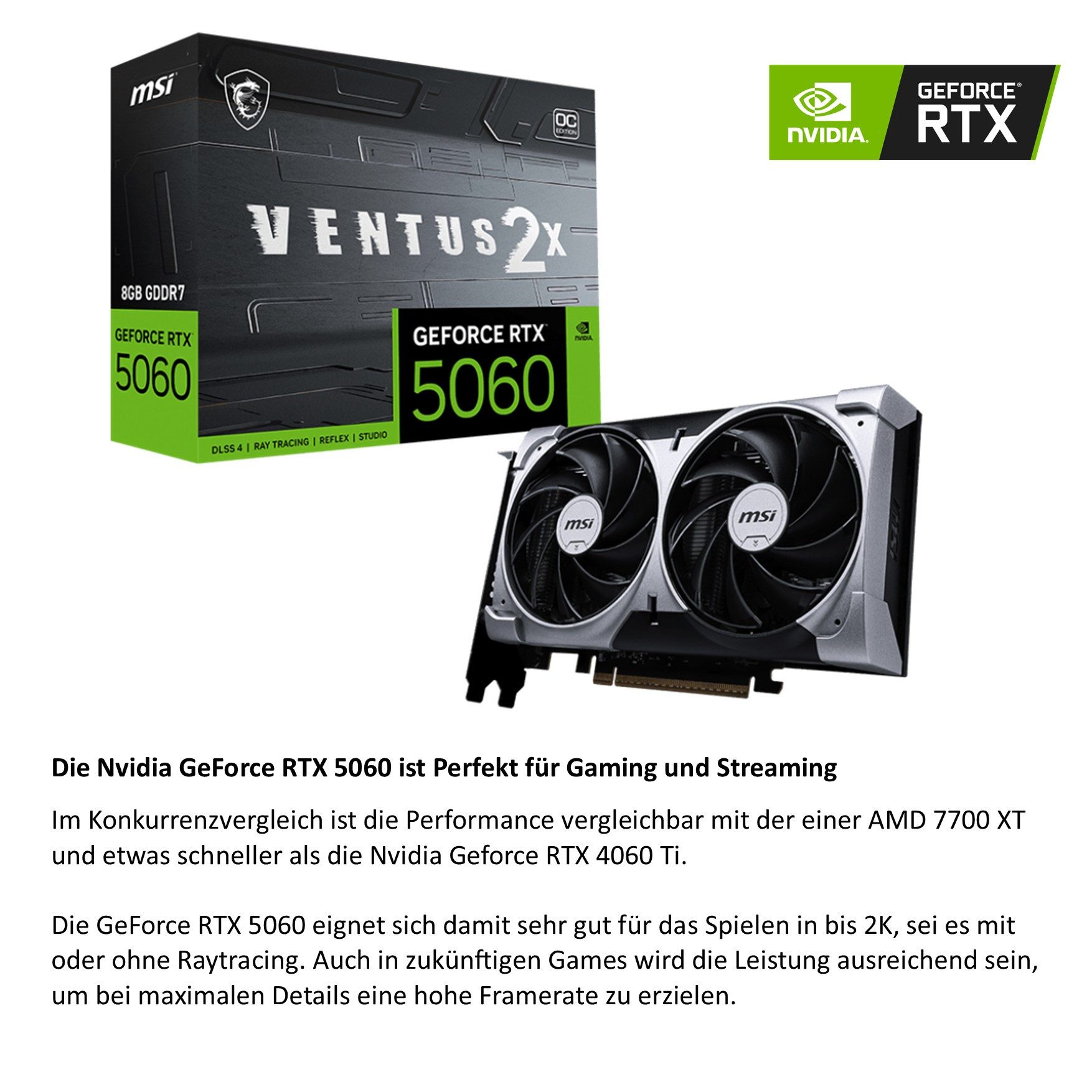 Meinpc Ryzen 7 RTX 5060 Set Gaming-PC-Komplettsystem (27,00", AMD Ryzen 7 5700X, RTX 5060, 32 GB RAM, 500 GB SSD, Gaming, Gamer, RGB) – Bild 5 von 5