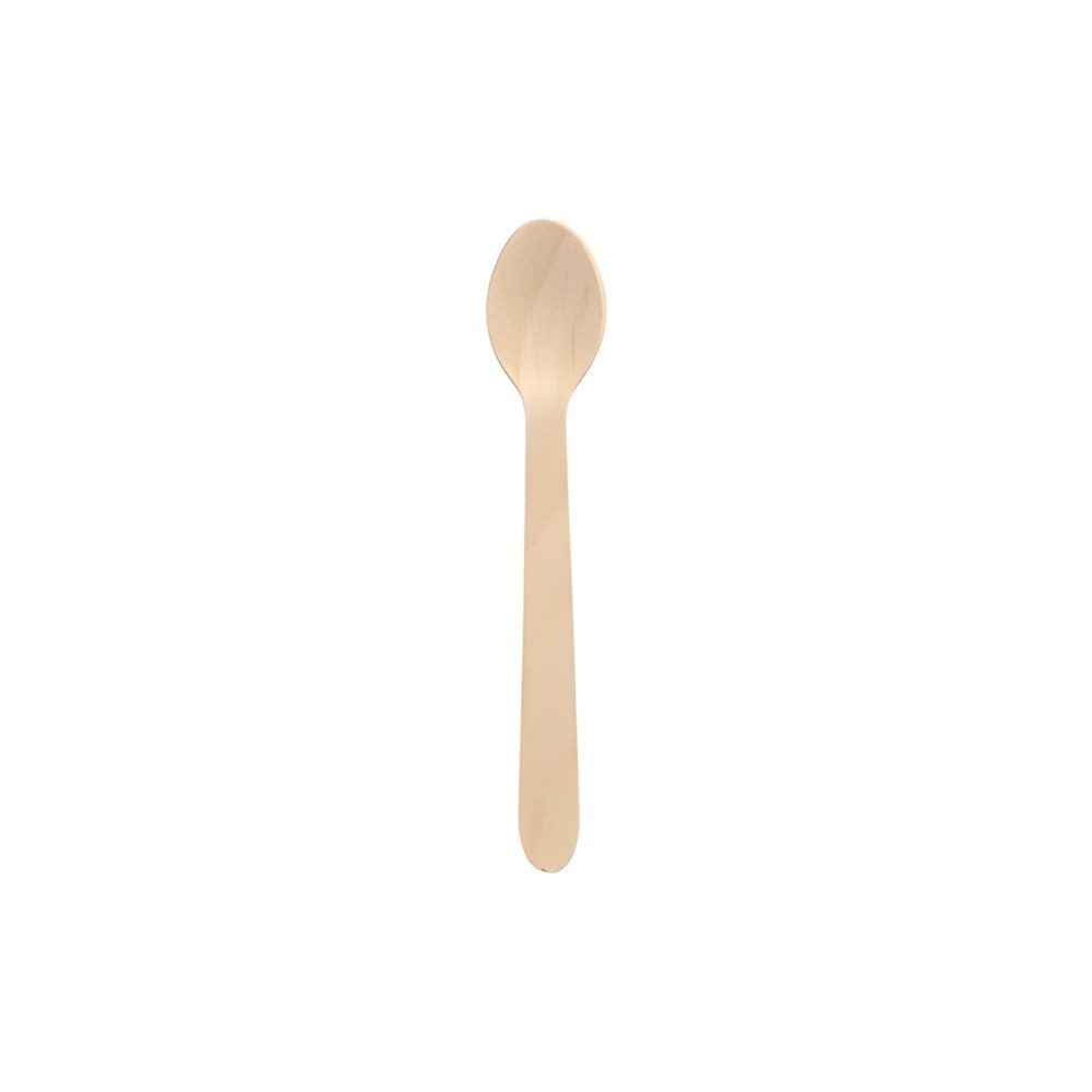 PAPSTAR Einweglöffel Kaffeelöffel, Holz pure 11 cm 100 Stk