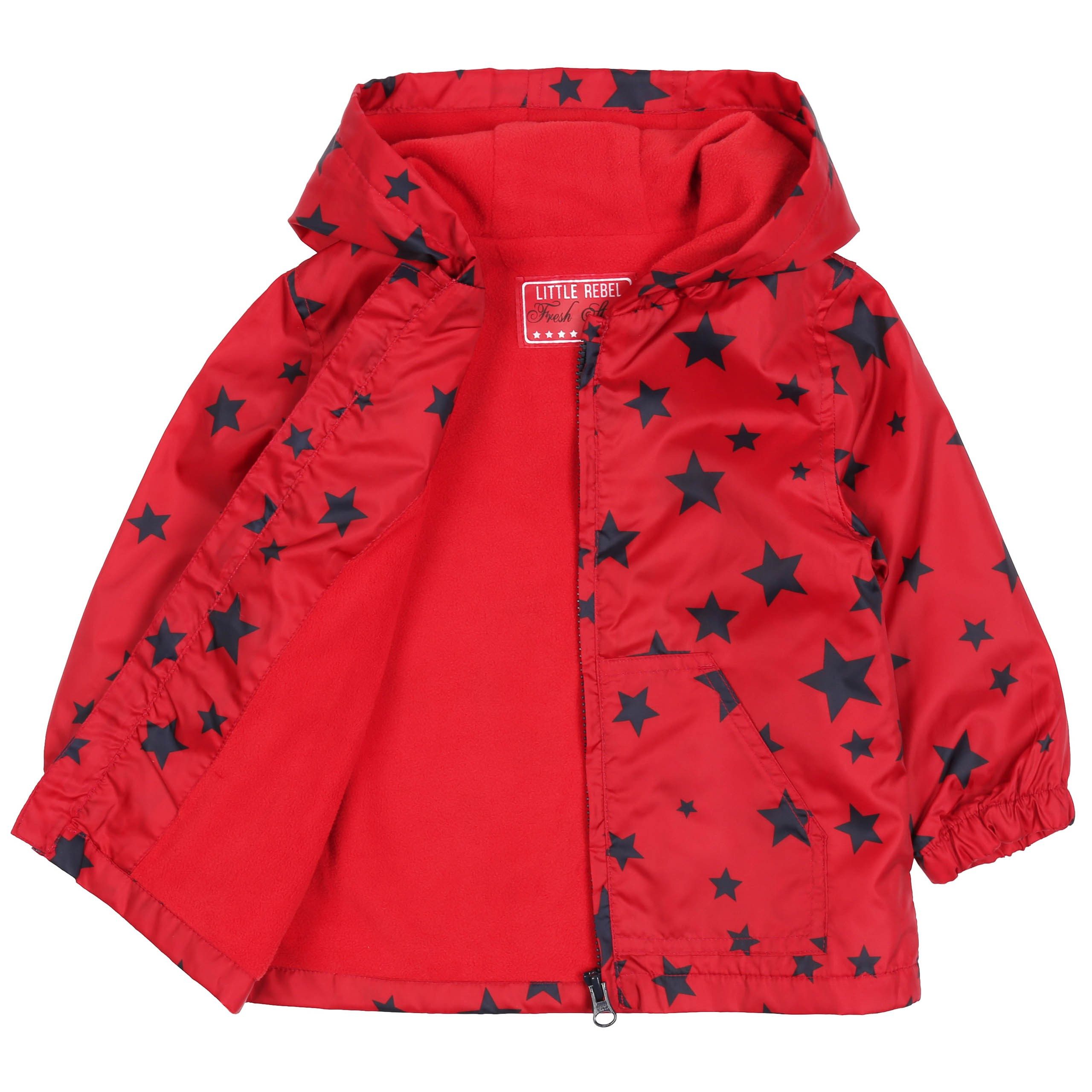 REBEL Sommerjacke Rote Frühlingsjacke REBEL 18-24 Monate