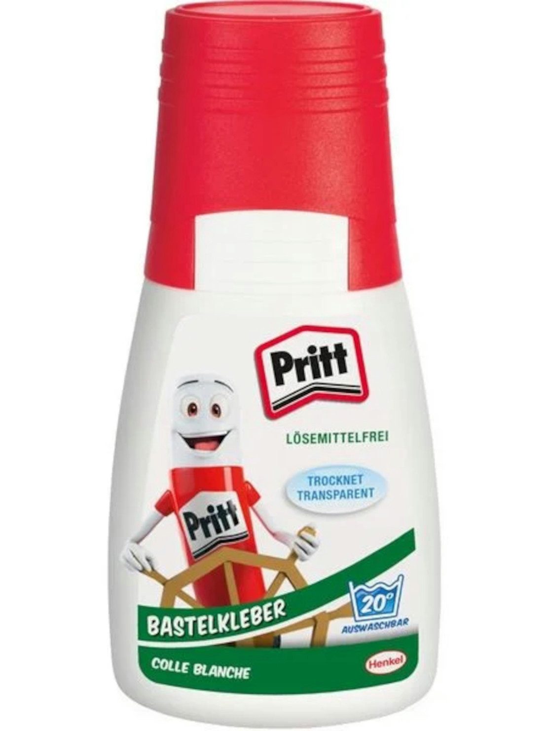 PRITT Bastelkleber Pritt Bastelkleber 50g - Lösemittelfrei & transparent trocknend