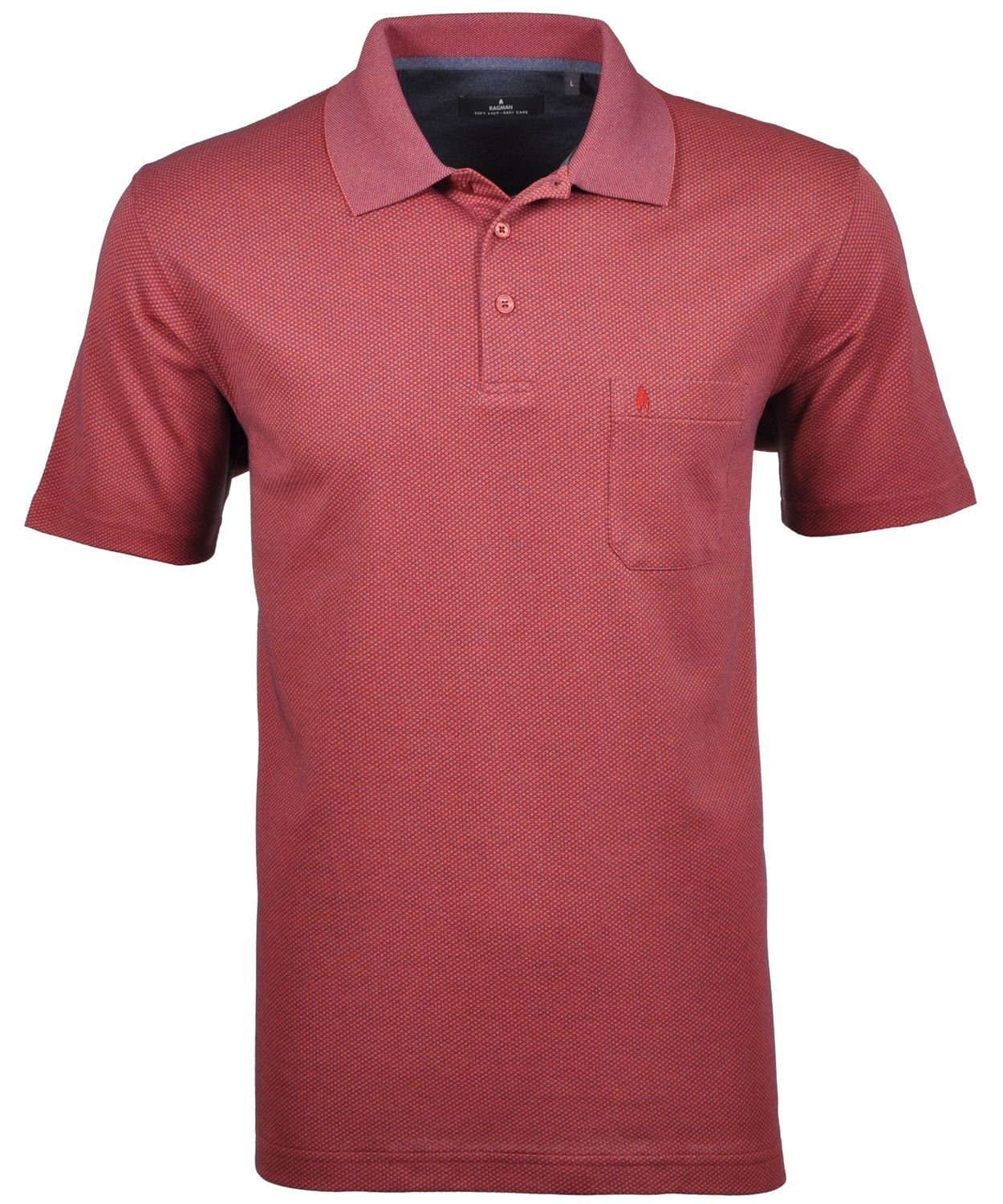 RAGMAN Poloshirt Softknit "fishnet" günstig online kaufen