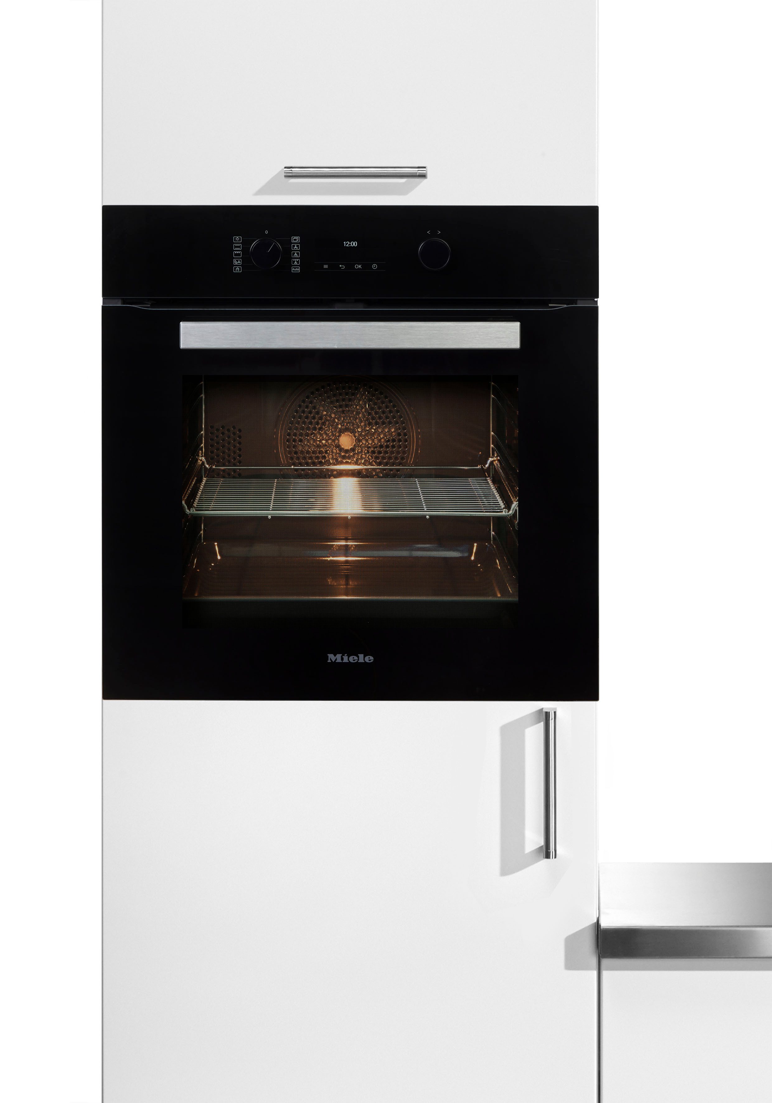 Miele Pyrolyse Backofen H 2469 BP Active, Pyrolyse-Selbstreinigung, Mit AirFry-Funktion sowie Pyrolyse für leichte Reinigung