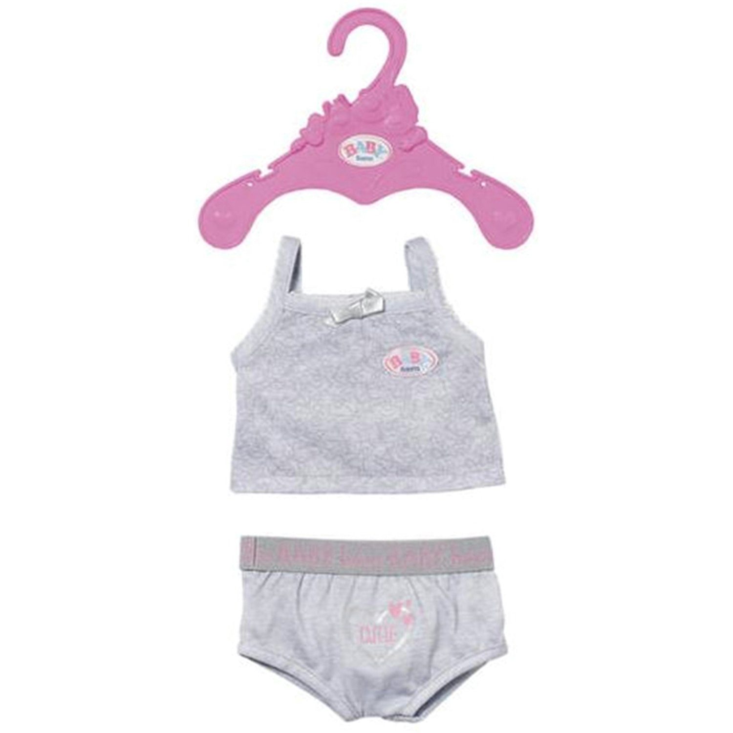 Zapf Creation® Puppenkleidung 827543-A BABY born Unterwäsche Grau 43 cm günstig online kaufen