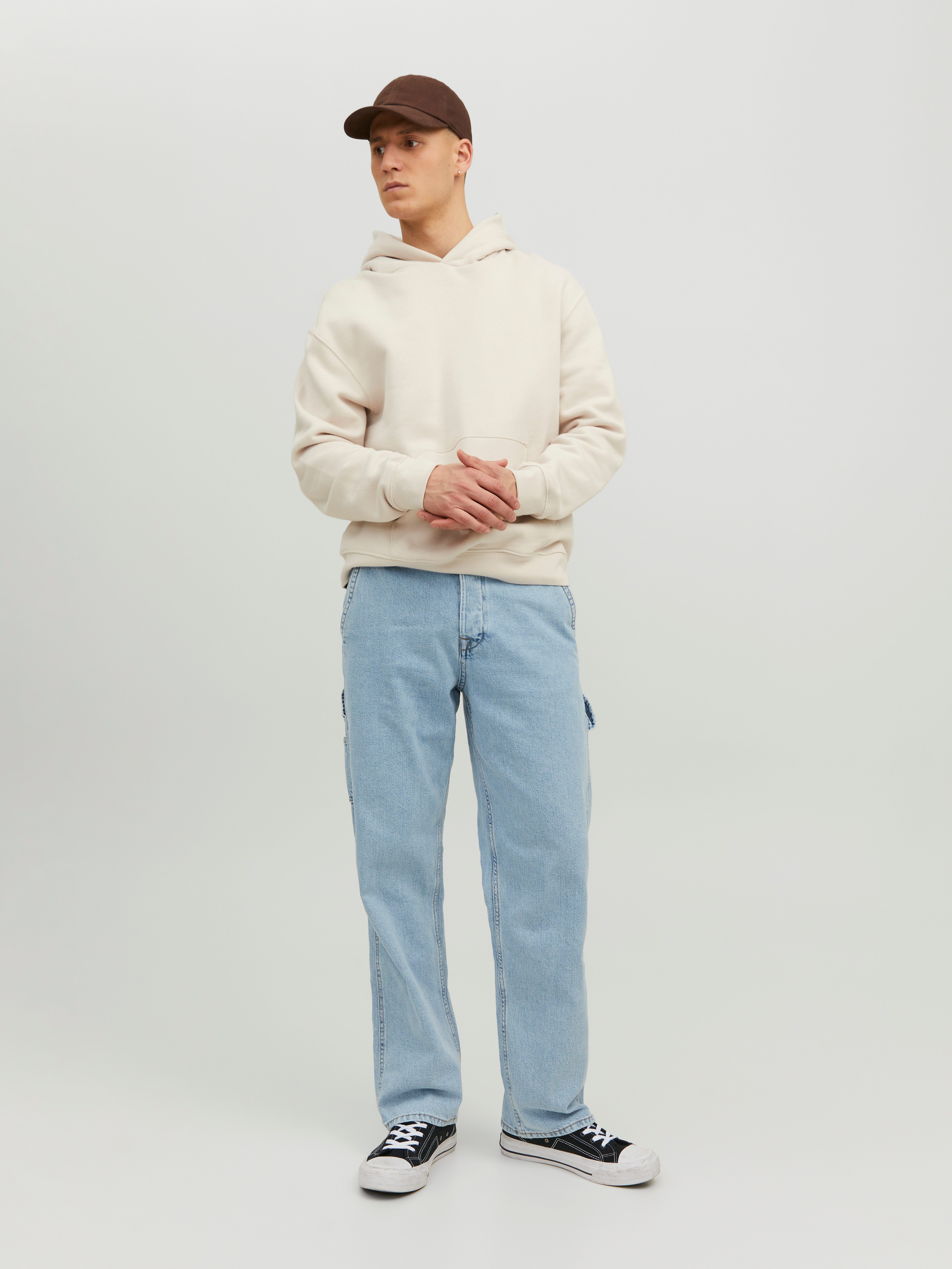 Jack & Jones Loose-fit-Jeans JJIEDDIE JJUTILITY SBD 491