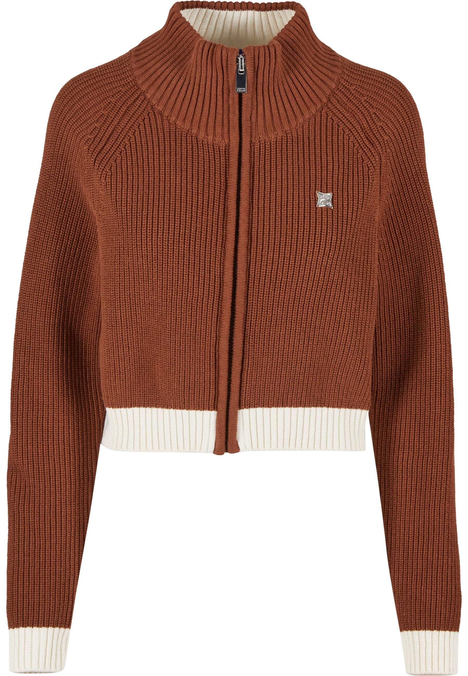 PEQUS Trainingsjacke PEQUS PEQUS Cropped Knit Track Jacket (1-St)