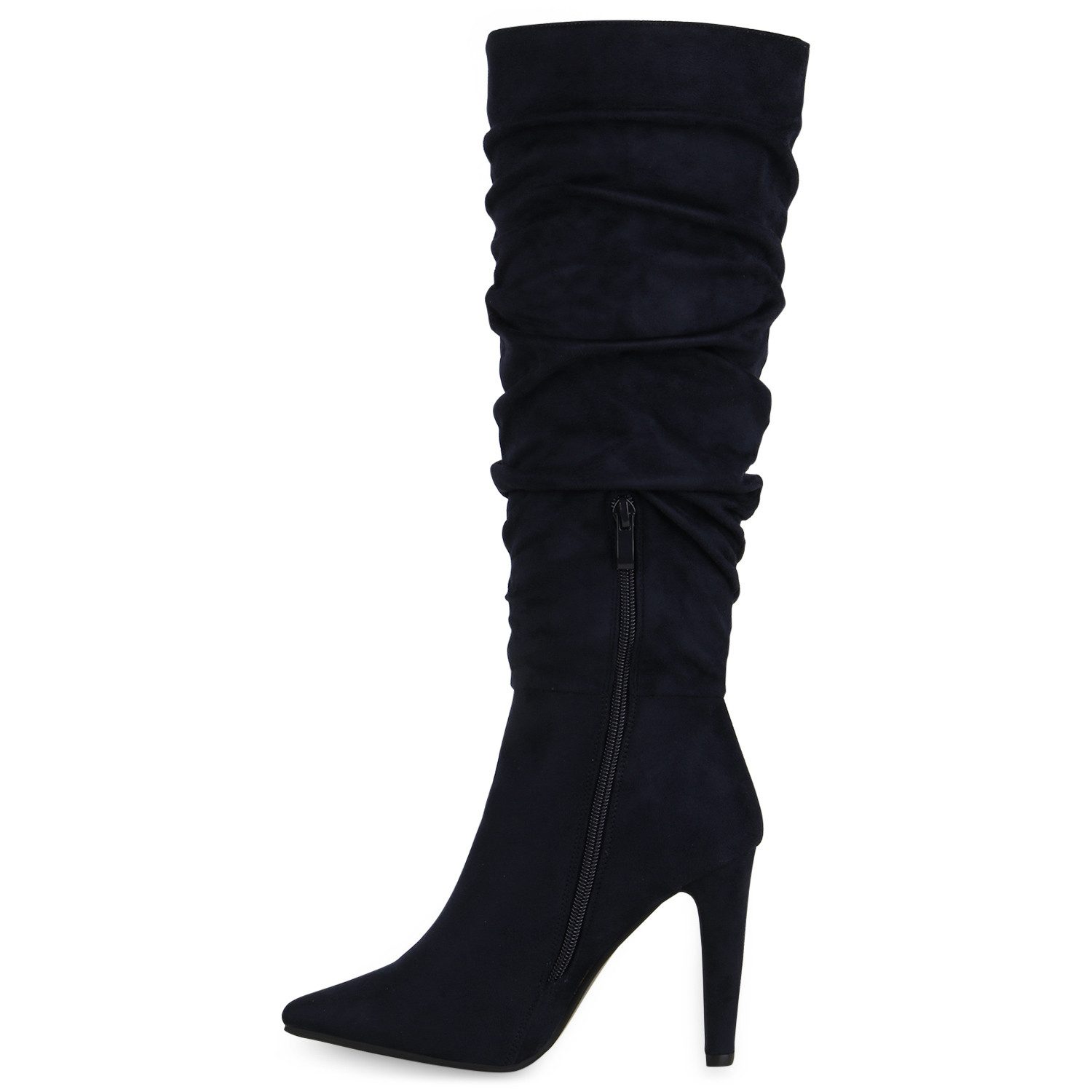 VAN HILL 832078 High-Heel-Stiefel im Basic-Look günstig online kaufen
