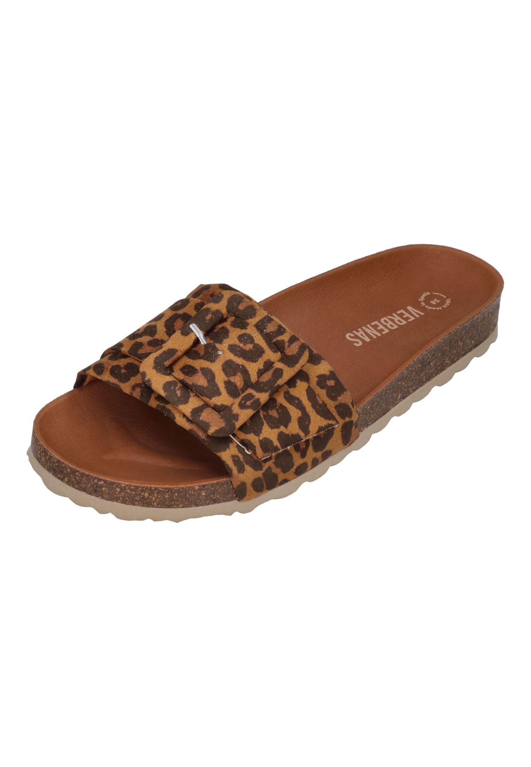VERBENAS REIKO micro leo nat Pantolette Bronzo