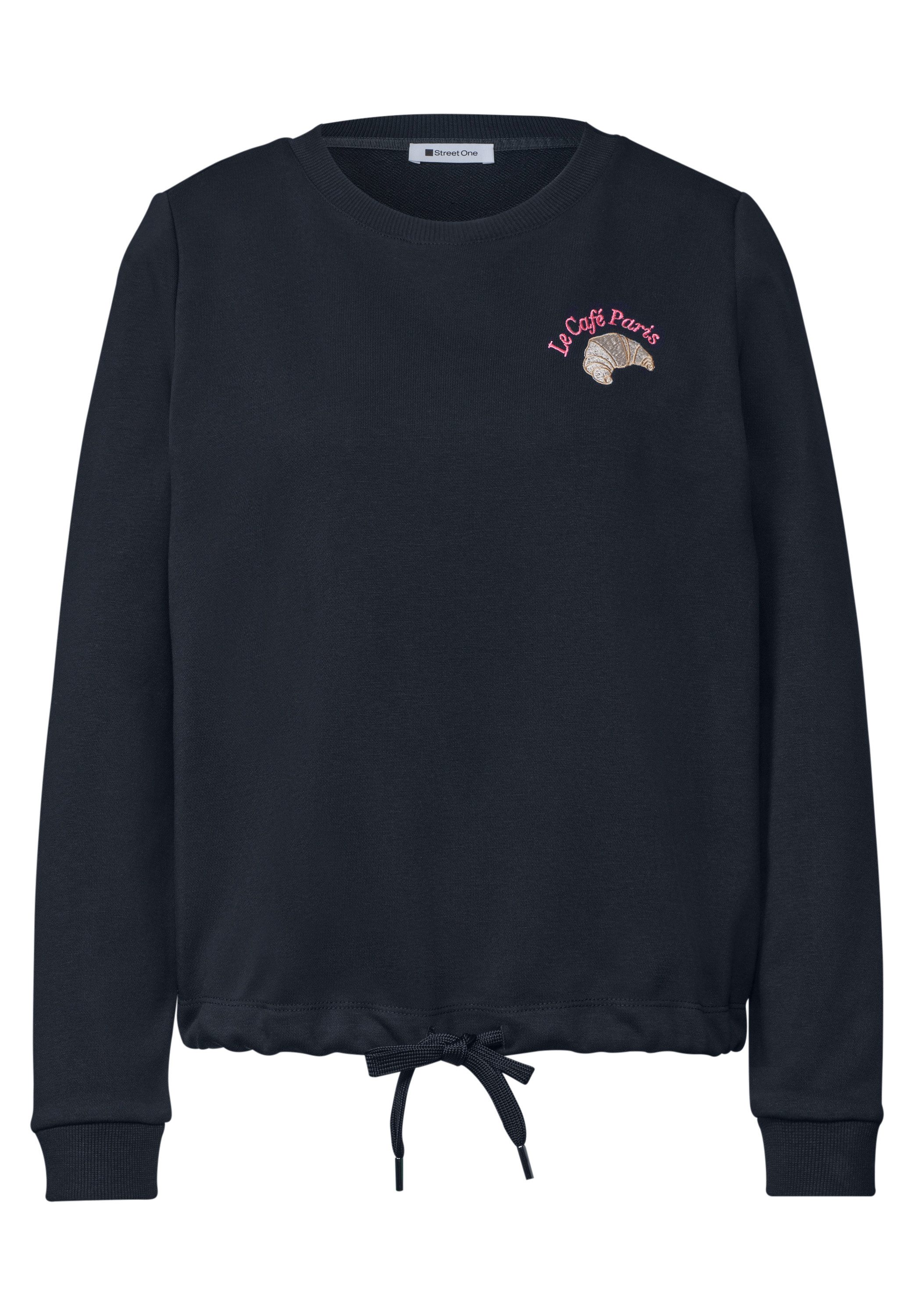 STREET ONE Sweatshirt mit Tunnelzug am Saum – Bild 4 von 5