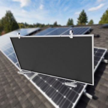 PFCTART Balkonhalterung Solarmodul-Kit-Halterung (Teleskop) Solarmodul-Halterung, (19-tlg., Einstellbarer Winkel)