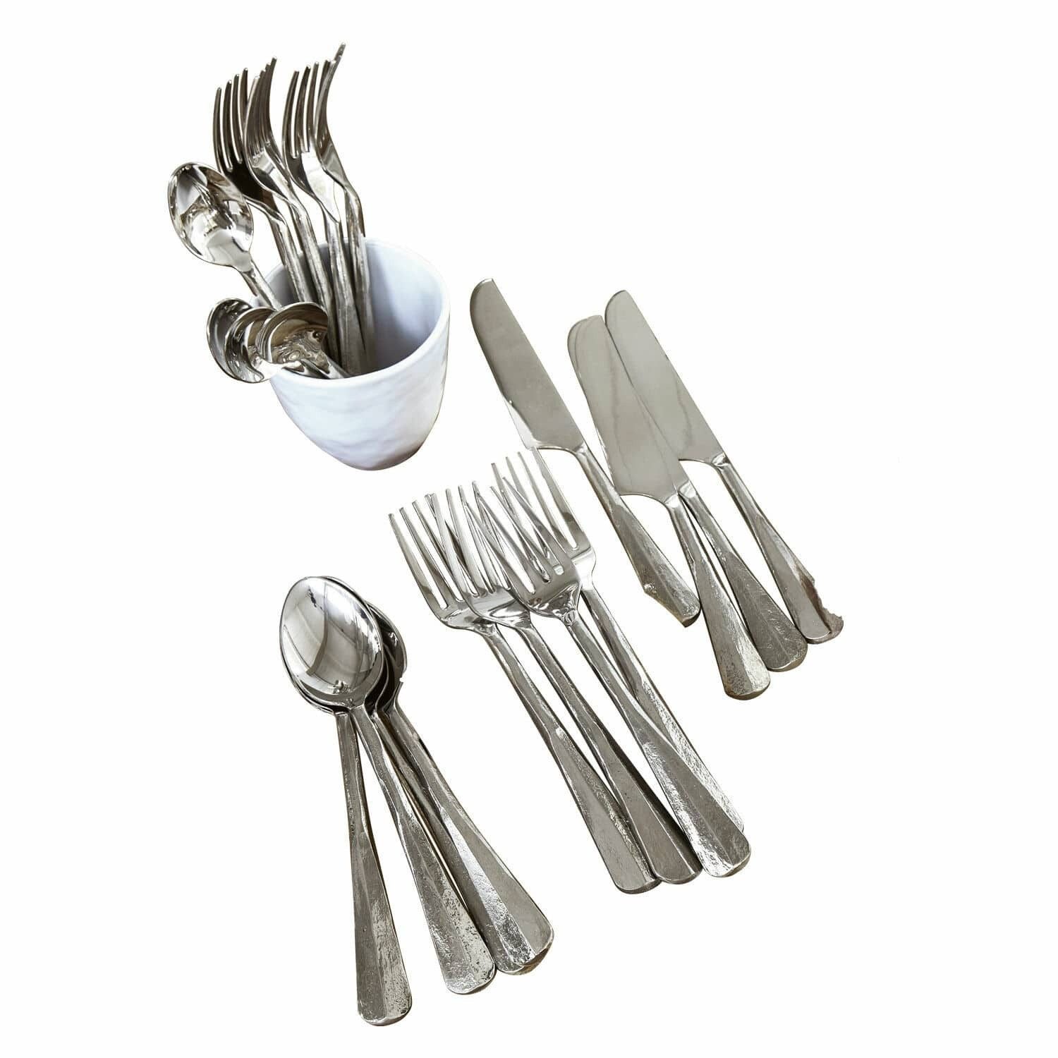Mirabeau Besteck-Set Besteck Malden silber, Edelstahl