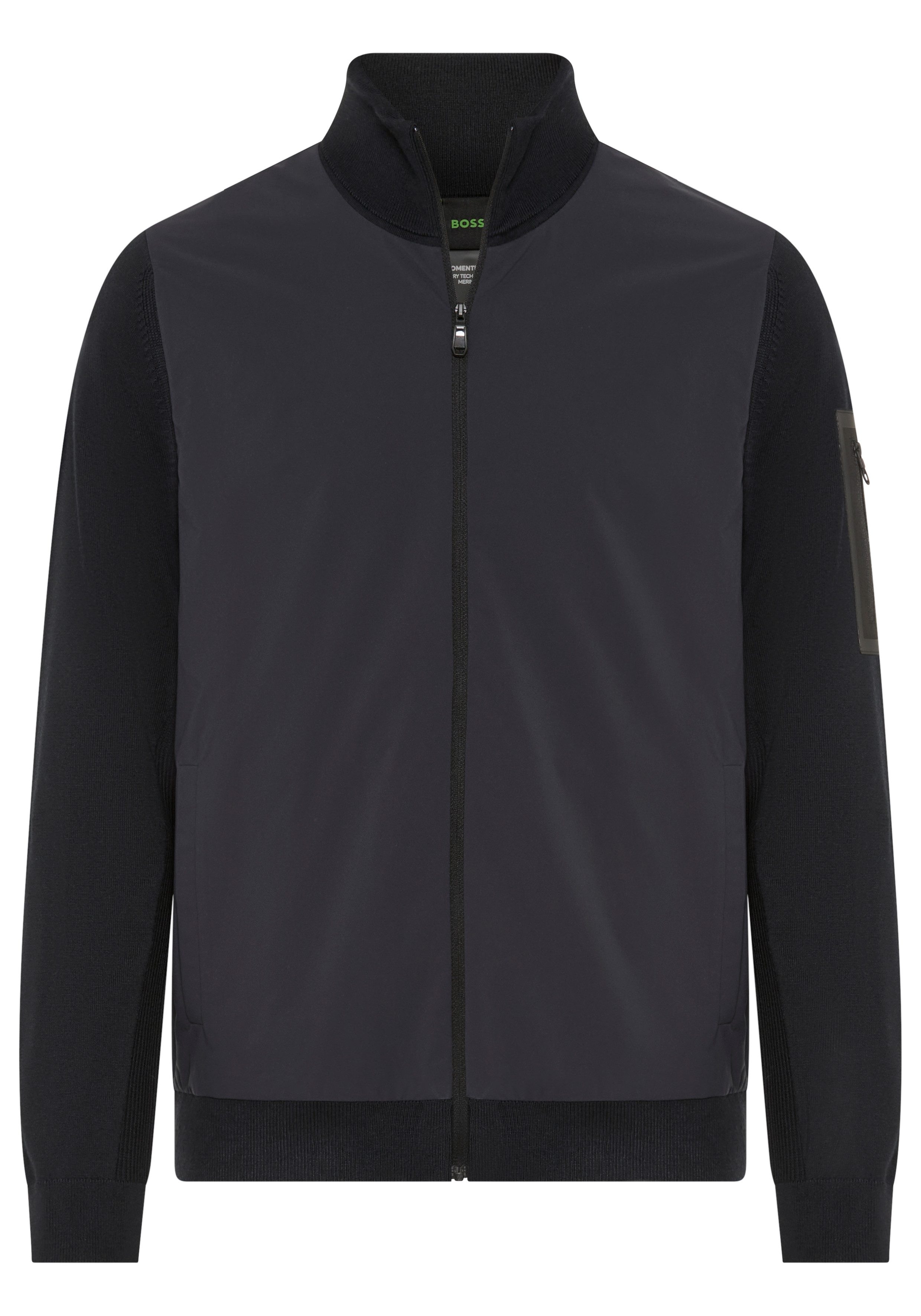 BOSS GREEN Hybridjacke Momentum thermoregulierender Komfort, Regular Fit, mit Wollanteil