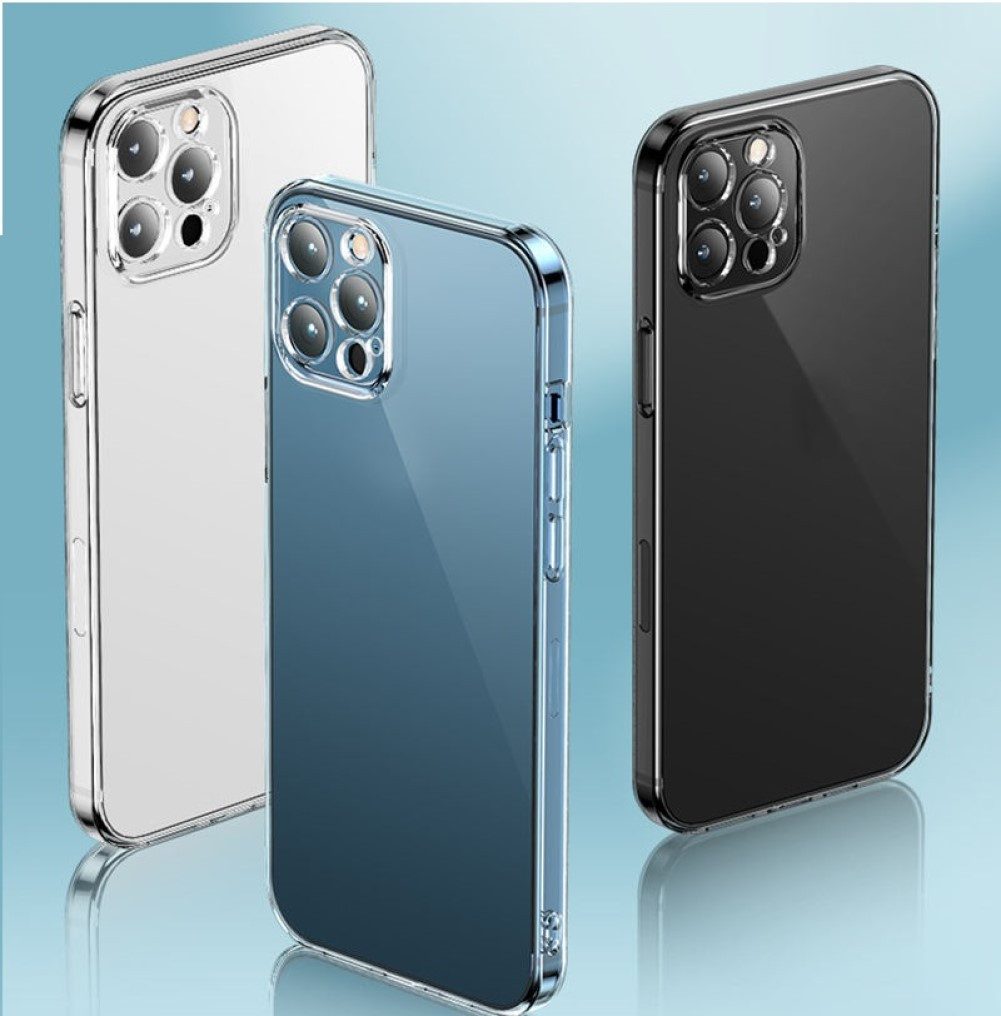 OLi Handyhülle Hart Transparent Silikon Hülle für iPhone 11 Pro Max mit Kamera Schutz 16,5cm (6,5 Zoll), Hart Silikon Bietet mehr Schutz gegen Stoß & Bildungsfrei