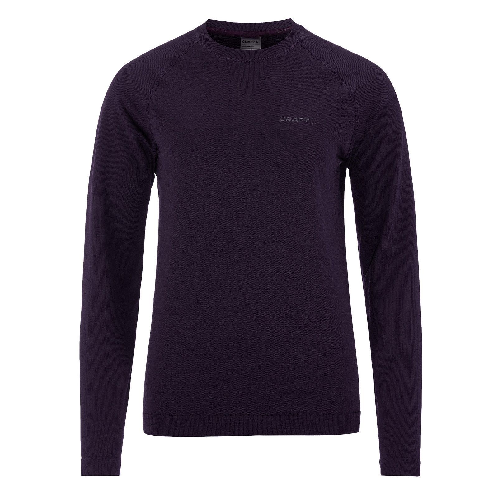 Craft Funktionsunterhemd Active Comfort Ls 2 W (1-St) mit Markenschriftzug auf der Brust
