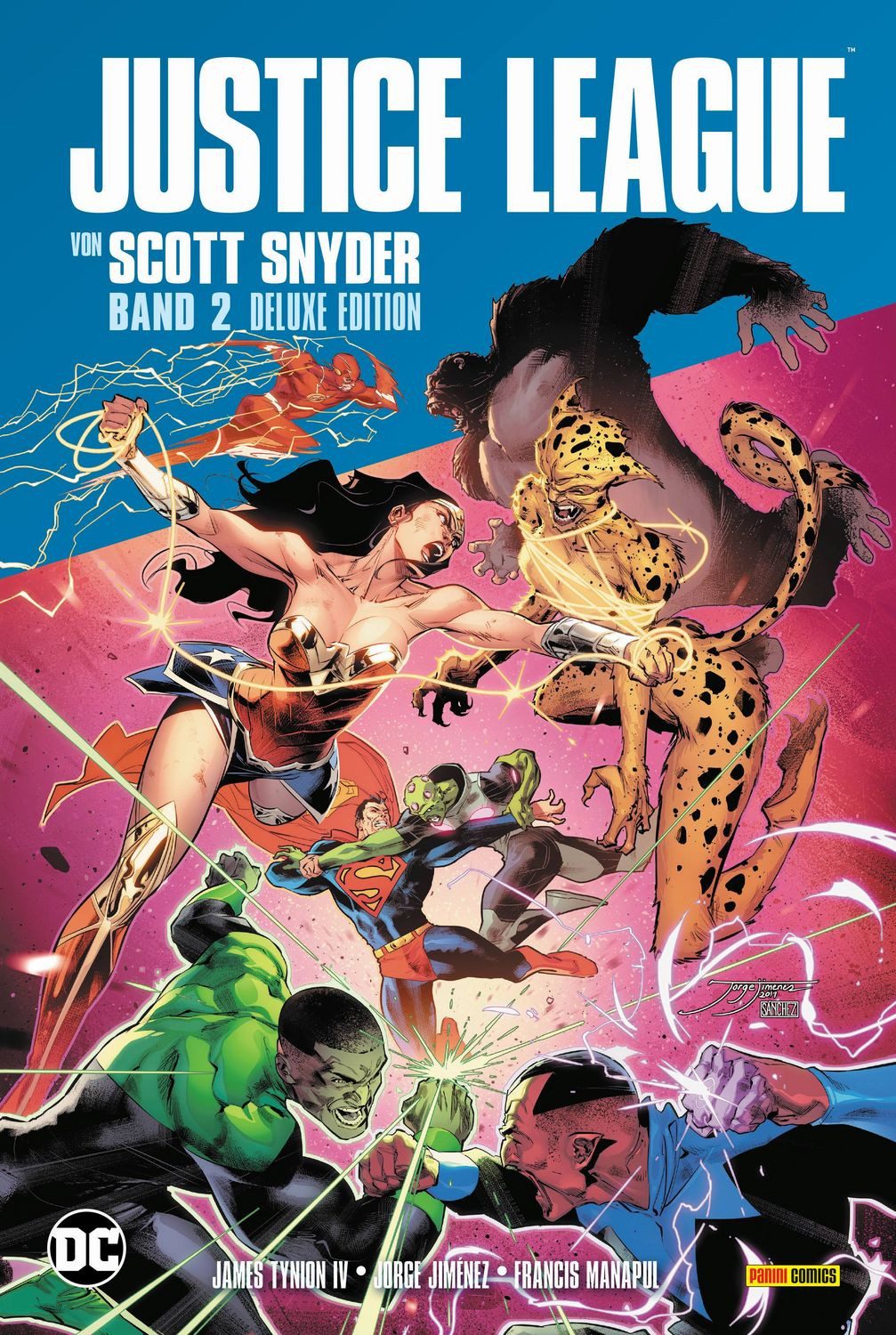 Jugendbuch Justice League von Scott Snyder (Deluxe-Edition) Bd. 2 (von 2) Scott Snyder, Jorge Jiménez, James Tynion IV, Javier Fernandez, Francis Manapul