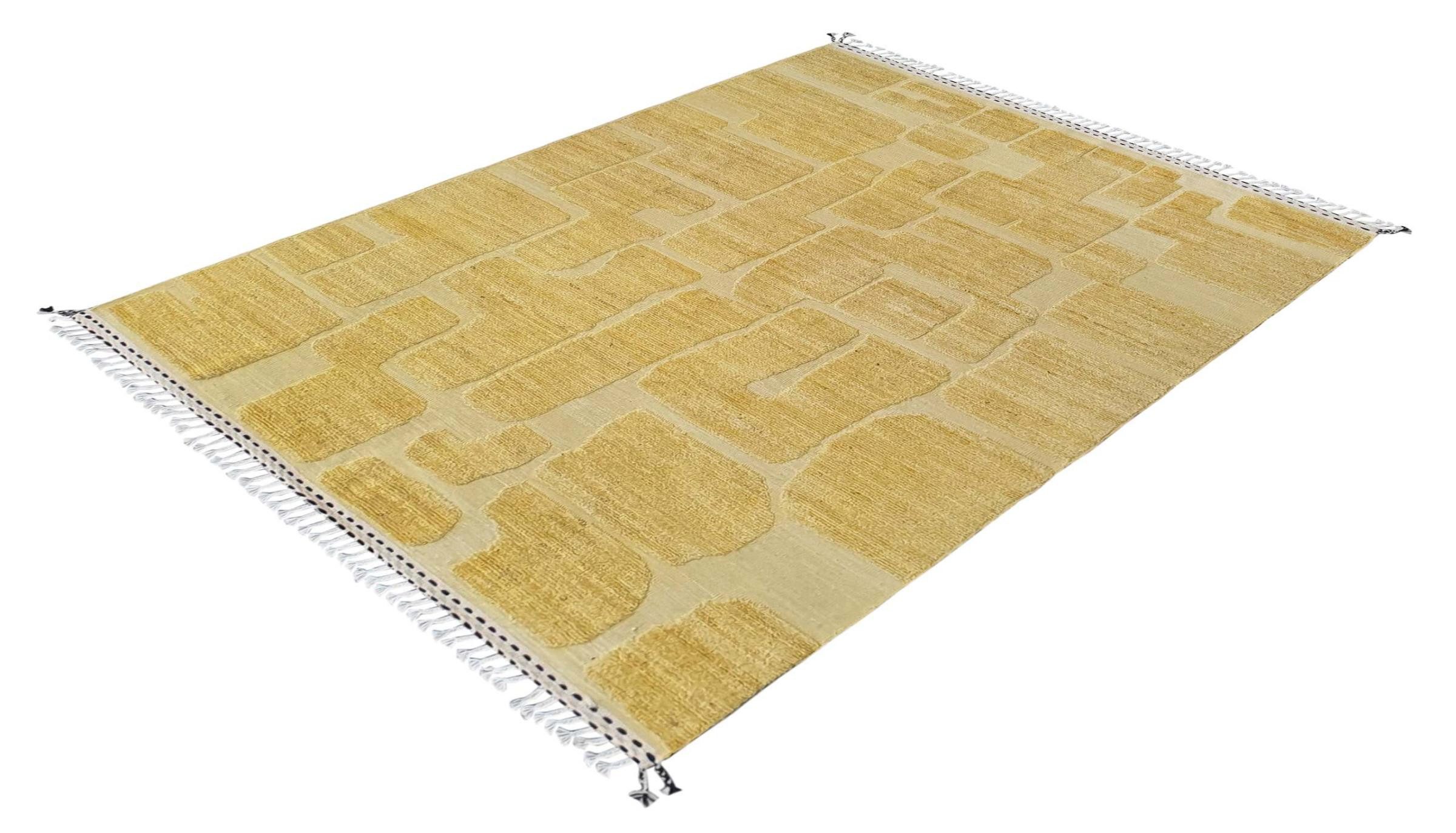 Nain Trading Designteppich Berber Maroccan 172x239 Handgeknüpfter Moderner Orientteppich, rechteckig, Höhe: 25 mm