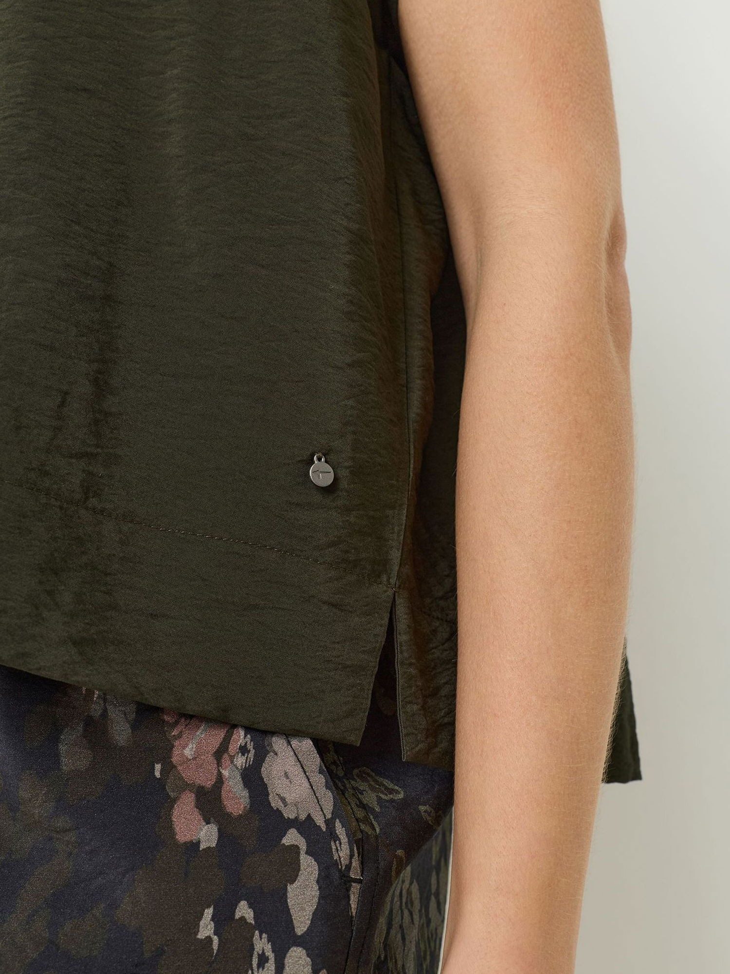 Tamaris Klassische Bluse Kurzarm TAW1075