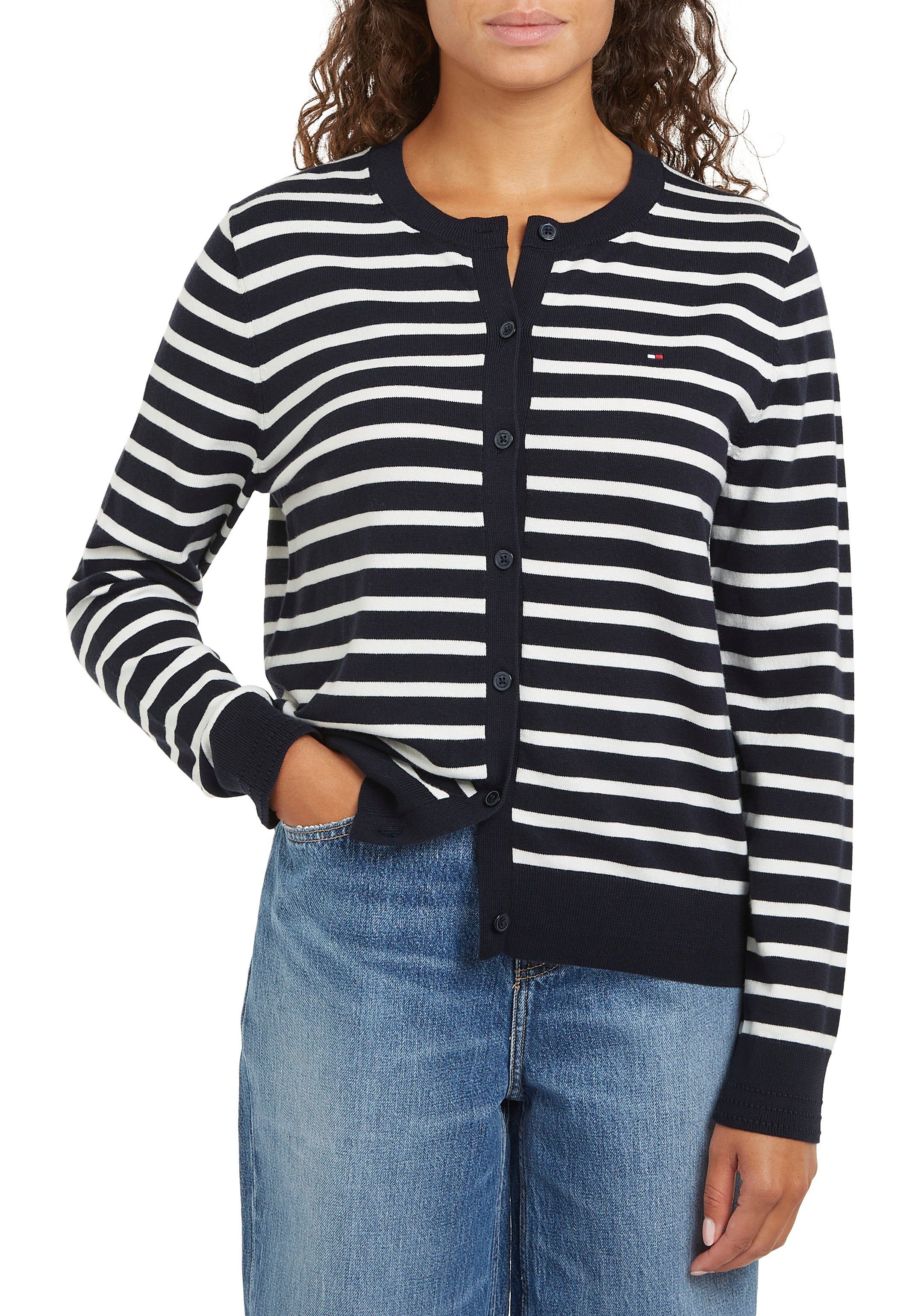 Tommy Hilfiger Cardigan CO JERSEY STITCH günstig online kaufen