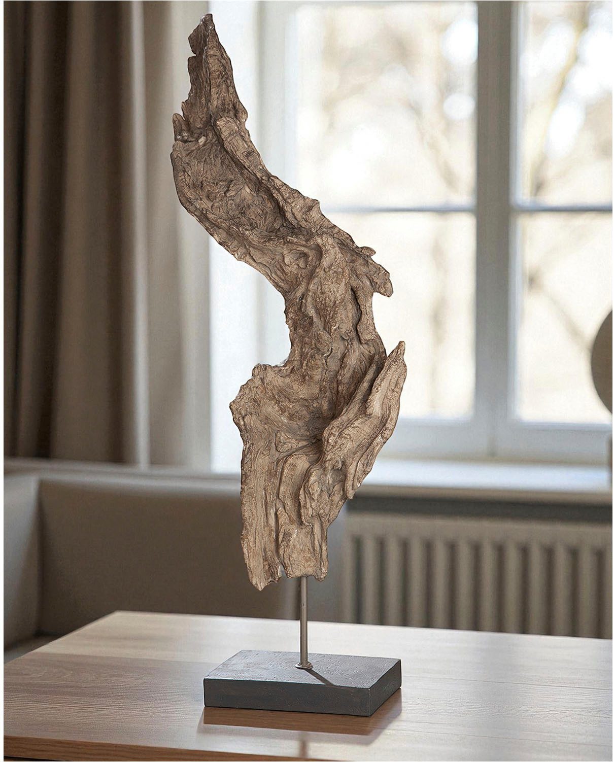 GILDE Dekoobjekt Baumwurzel (1 St), Höhe 69 cm, in Treibholz-Optik, dekorativ im Esszimmer & Wohnzimmer