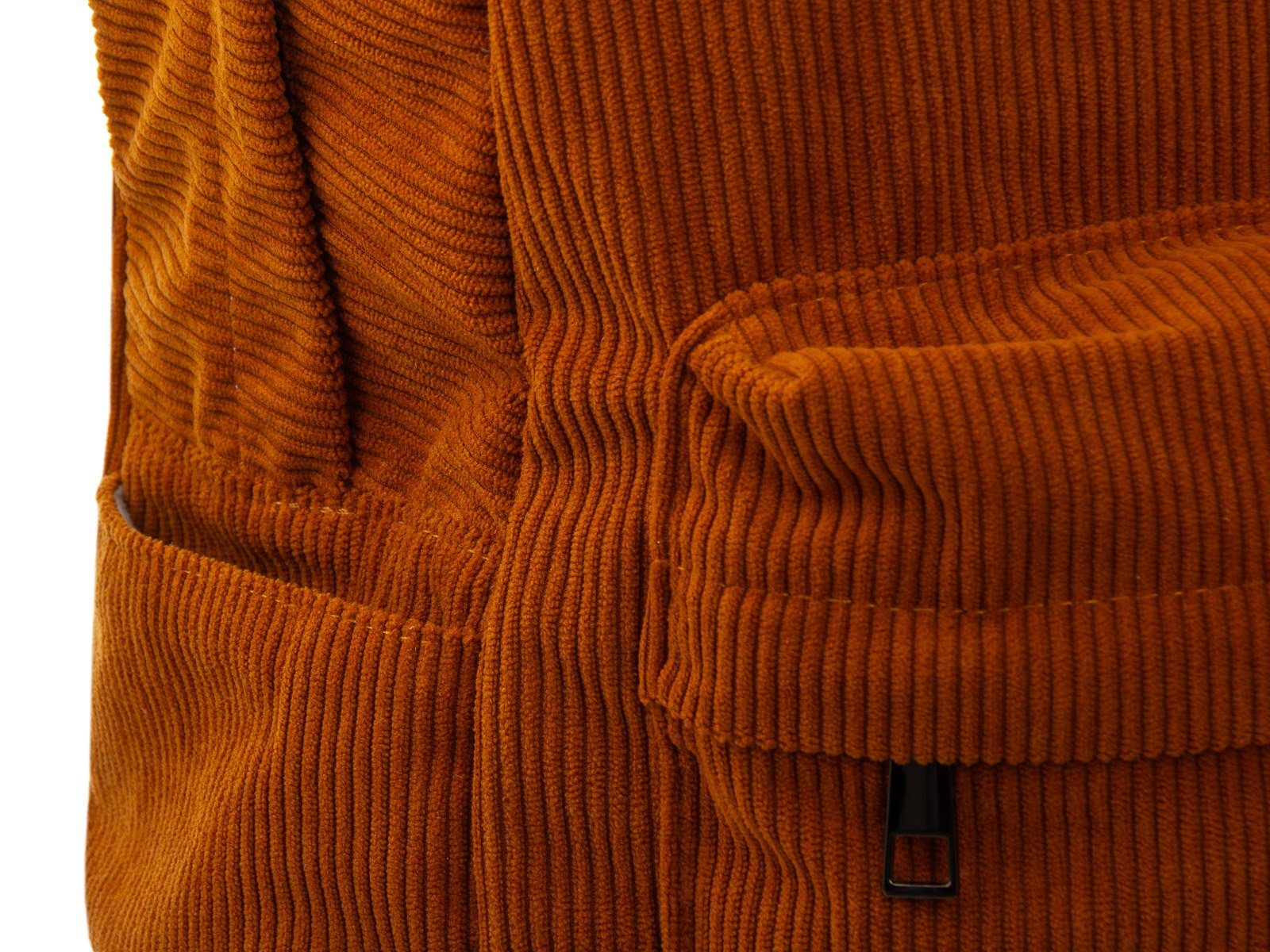 Prato Cityrucksack SC04 "Ananas" zeitloser Rucksack (1-tlg), aus Cord