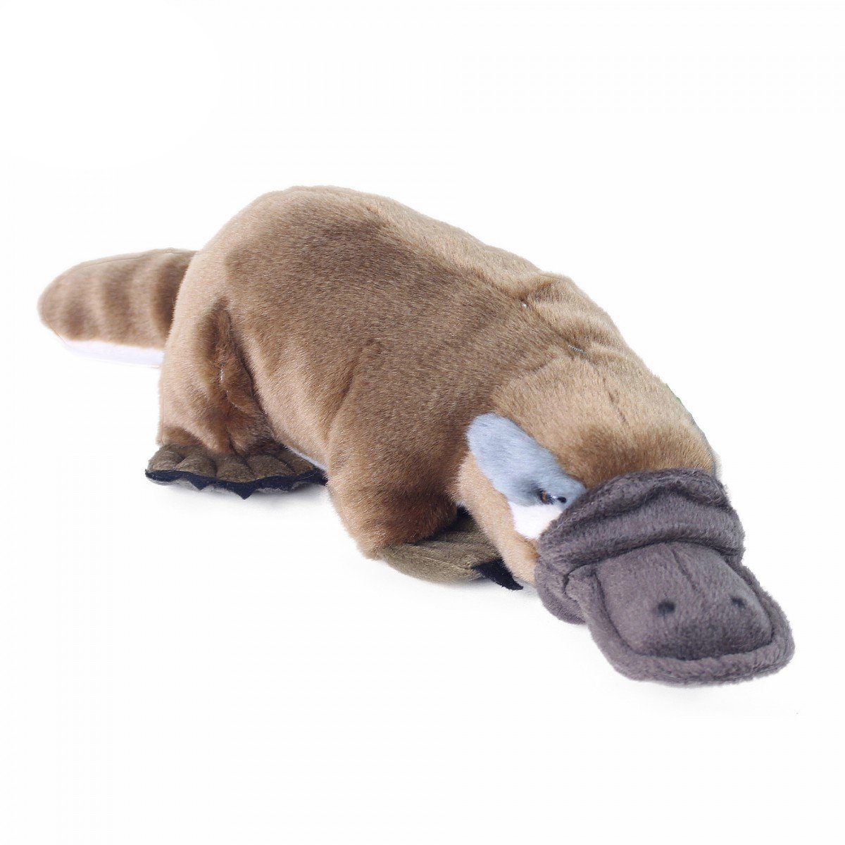 Kuscheltier Schnabeltier 30 cm braun/grau Plüschtier