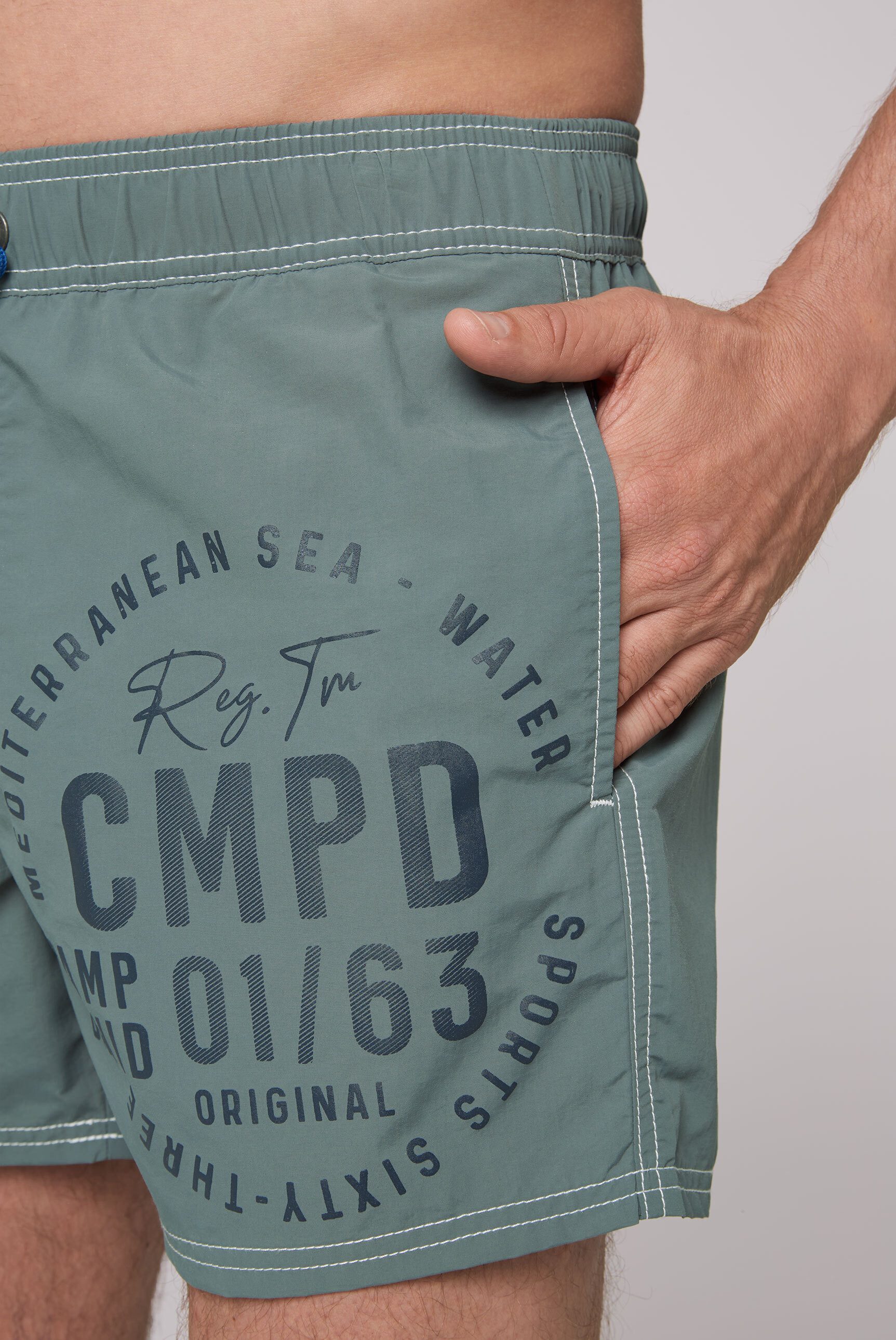 CAMP DAVID Badeshorts mit Innenhose