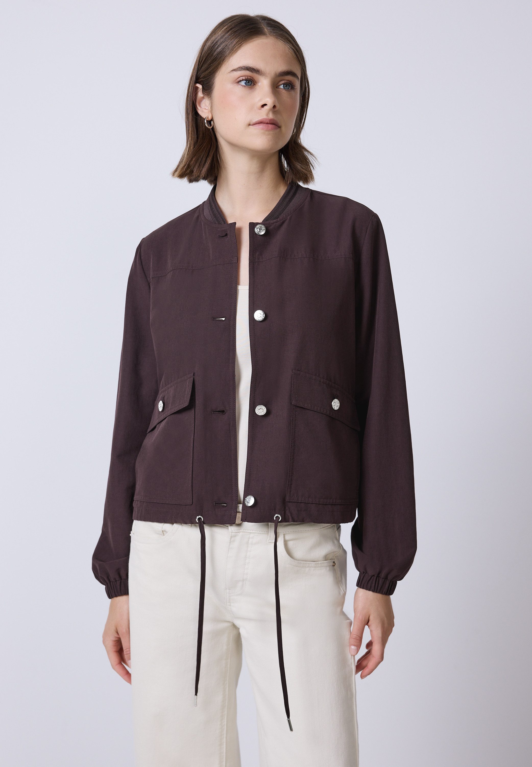 STREET ONE STUDIO Blouson mit Tunnelzugsaum günstig online kaufen