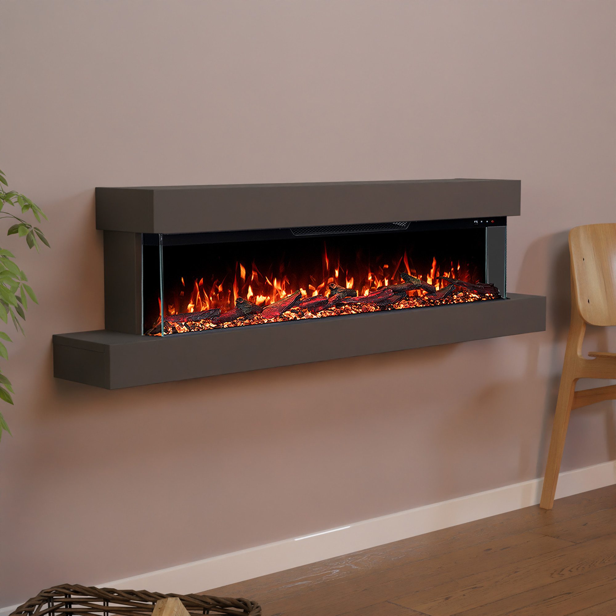 GLOW FIRE Elektrokamin Cobalt Wall Wandkamin günstig online kaufen