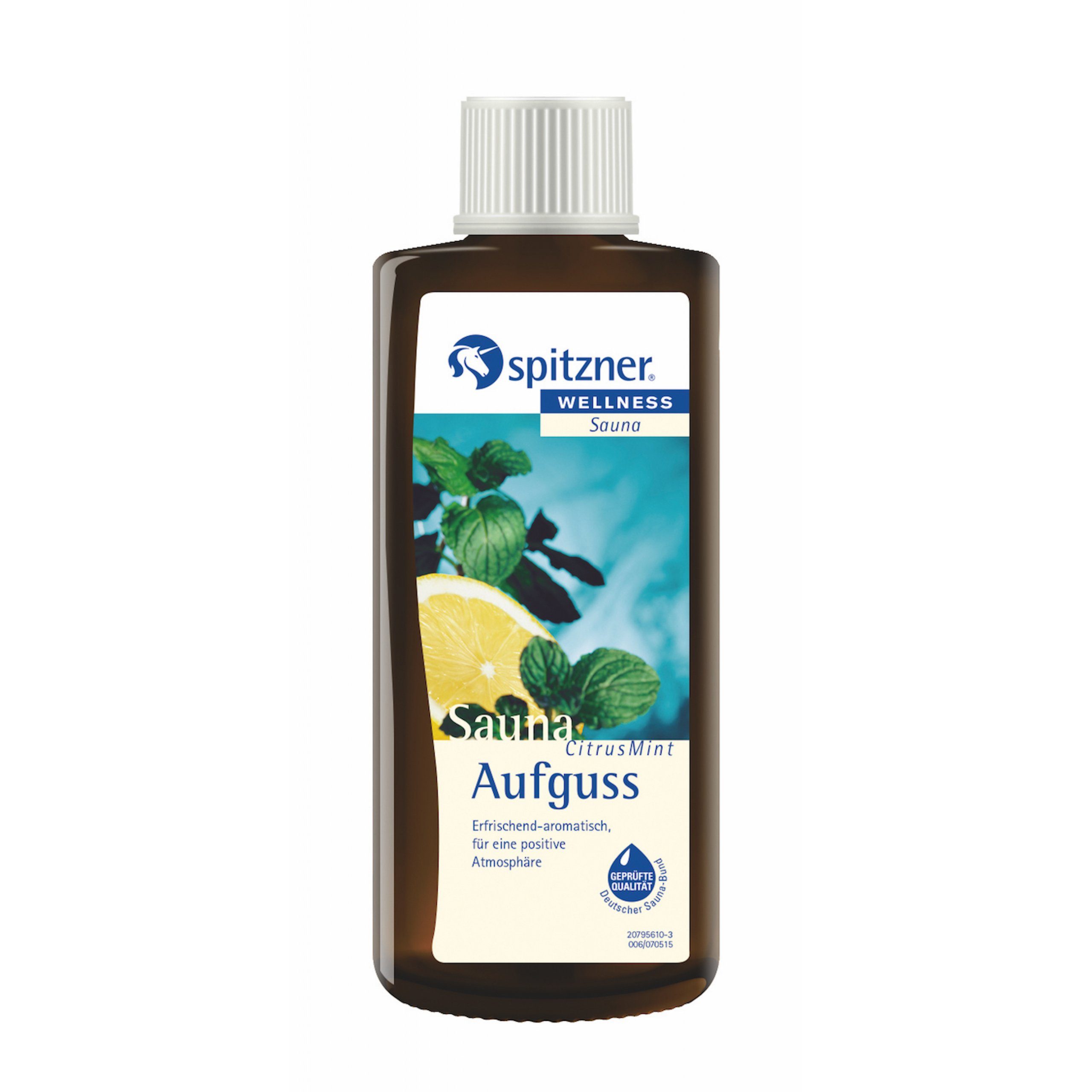 Spitzner Aufgusskonzentrat Spitzner Saunaaufguss Citrus Mint 190 ml Sauna Aufguss