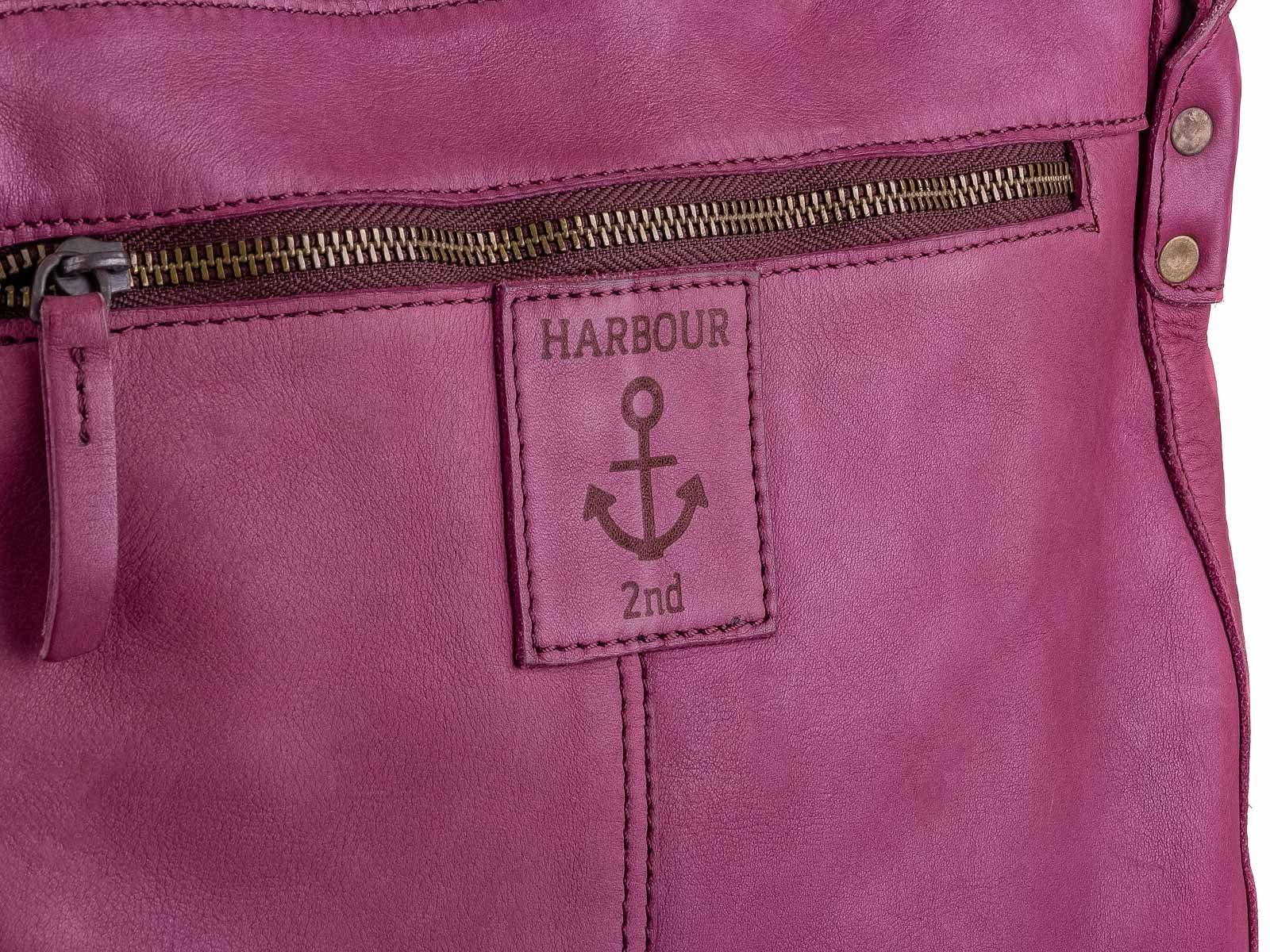 HARBOUR 2nd Shopper Harbour 2nd Leder Vera Leder gewaschenes (1-tlg), lila Shopper