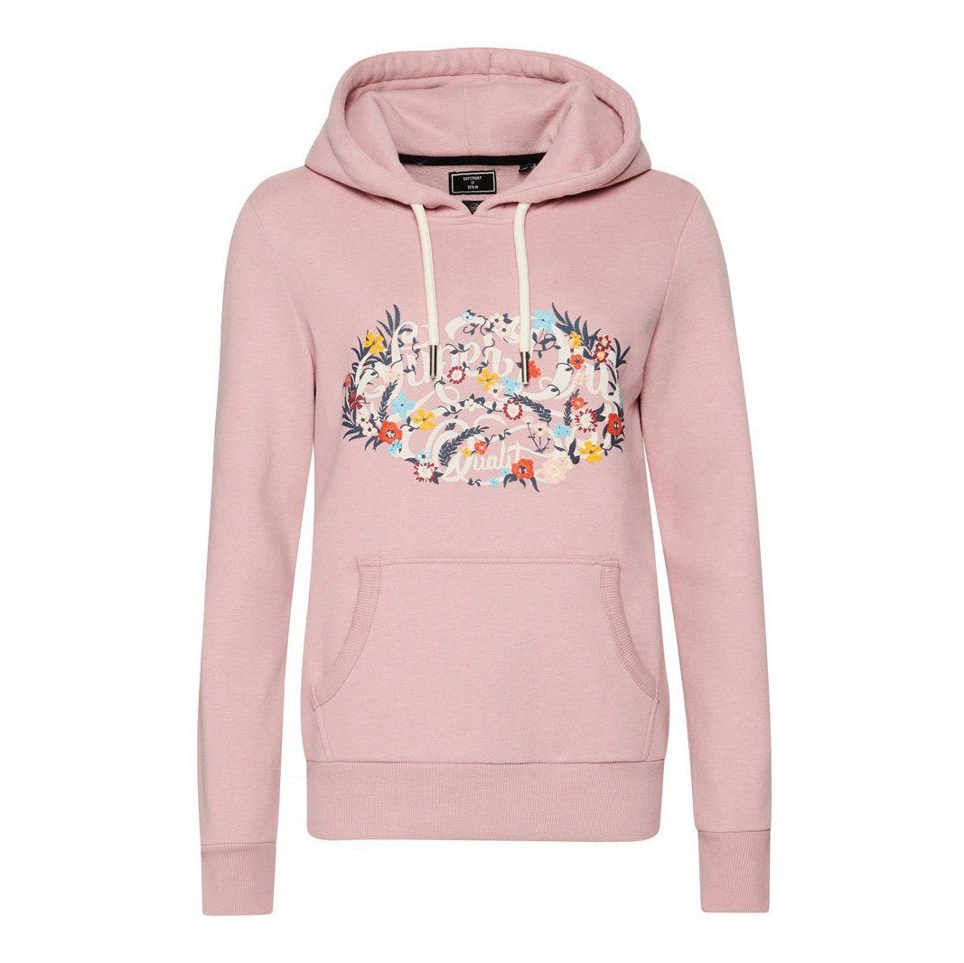 Superdry Hoodie VINTAGE FLORAL SCRIPTED VINTAGE FLORAL SCRIPTED