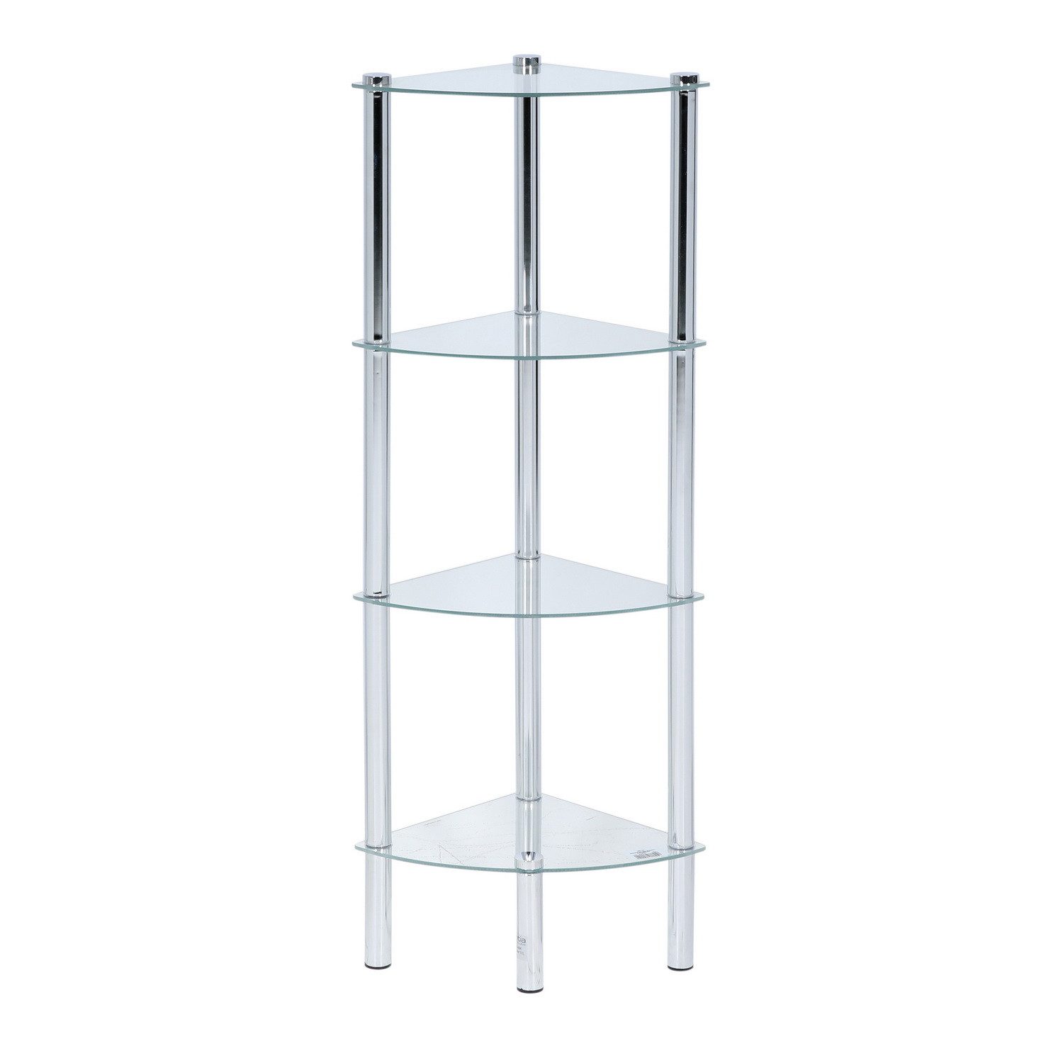 axentia Badregal Glas-Eckregal Badezimmerregal Bad-Regal Glasregal, Standre günstig online kaufen