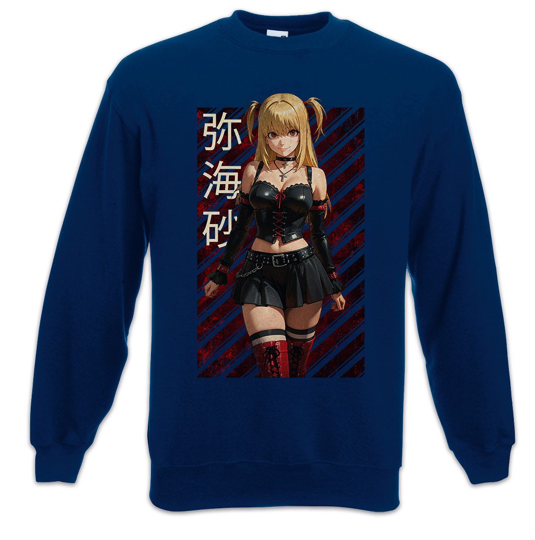 Urban Backwoods Sweatshirt Death Note Misa Amane Sweatshirt Light Note Kira Yagami L Death Ryuk (1-tlg) Series Serie Lawliet Japan